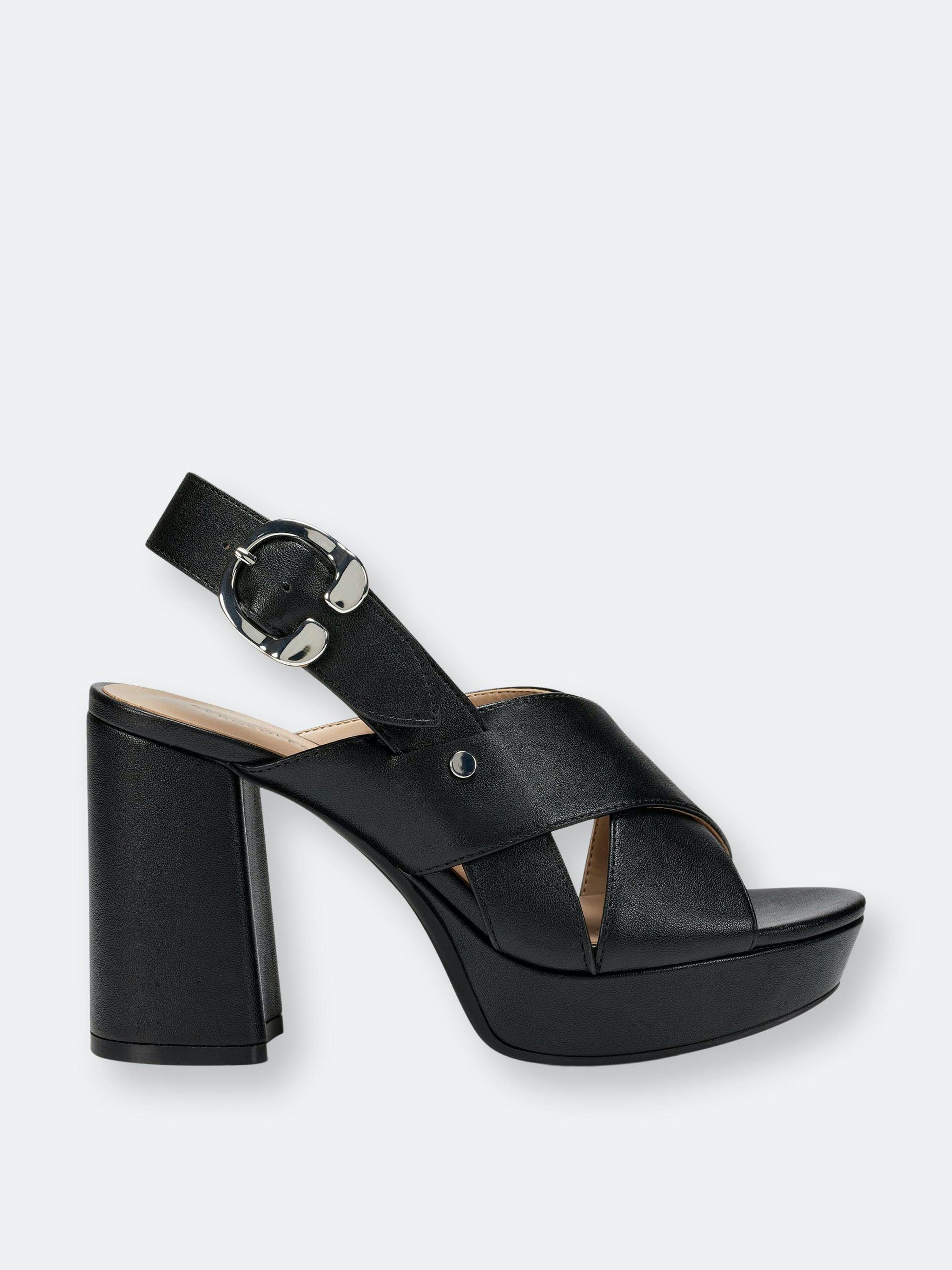 Aerosoles Polina Platform Sandals in Black Lyst