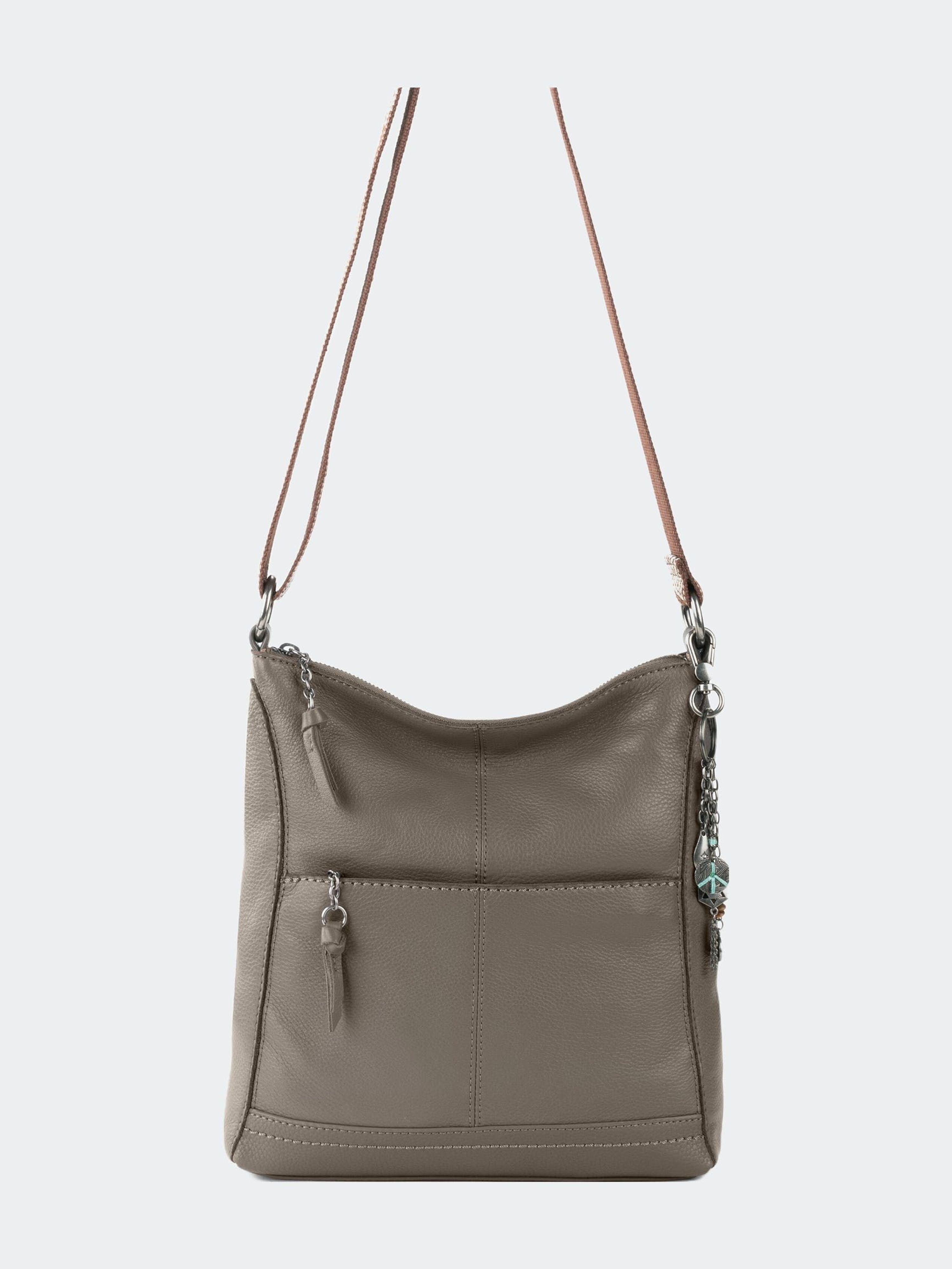 The Sak Lucia Crossbody Bag in Gray Lyst
