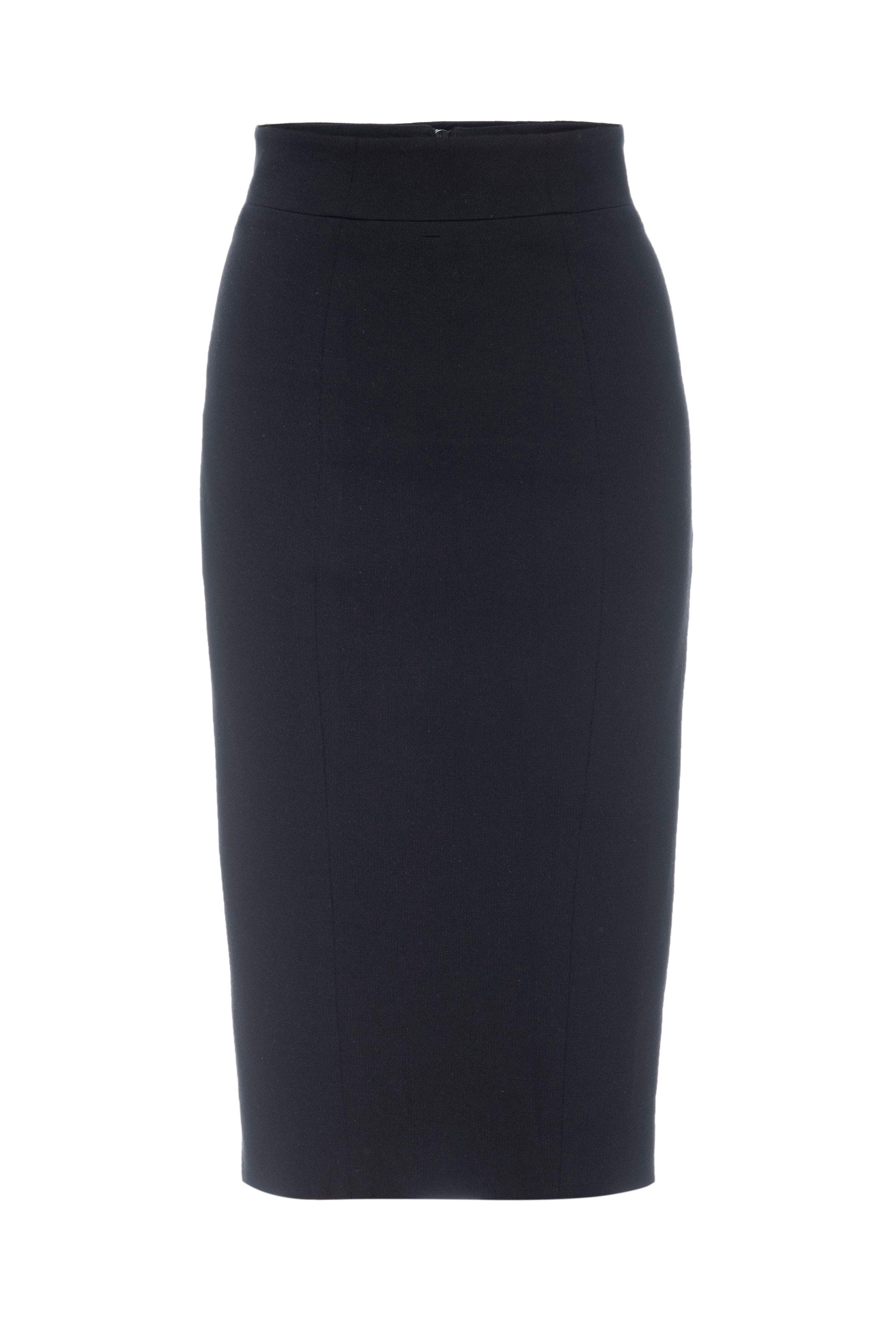 LAHIVE Natalia Taupe Pencil Skirt in Blue | Lyst