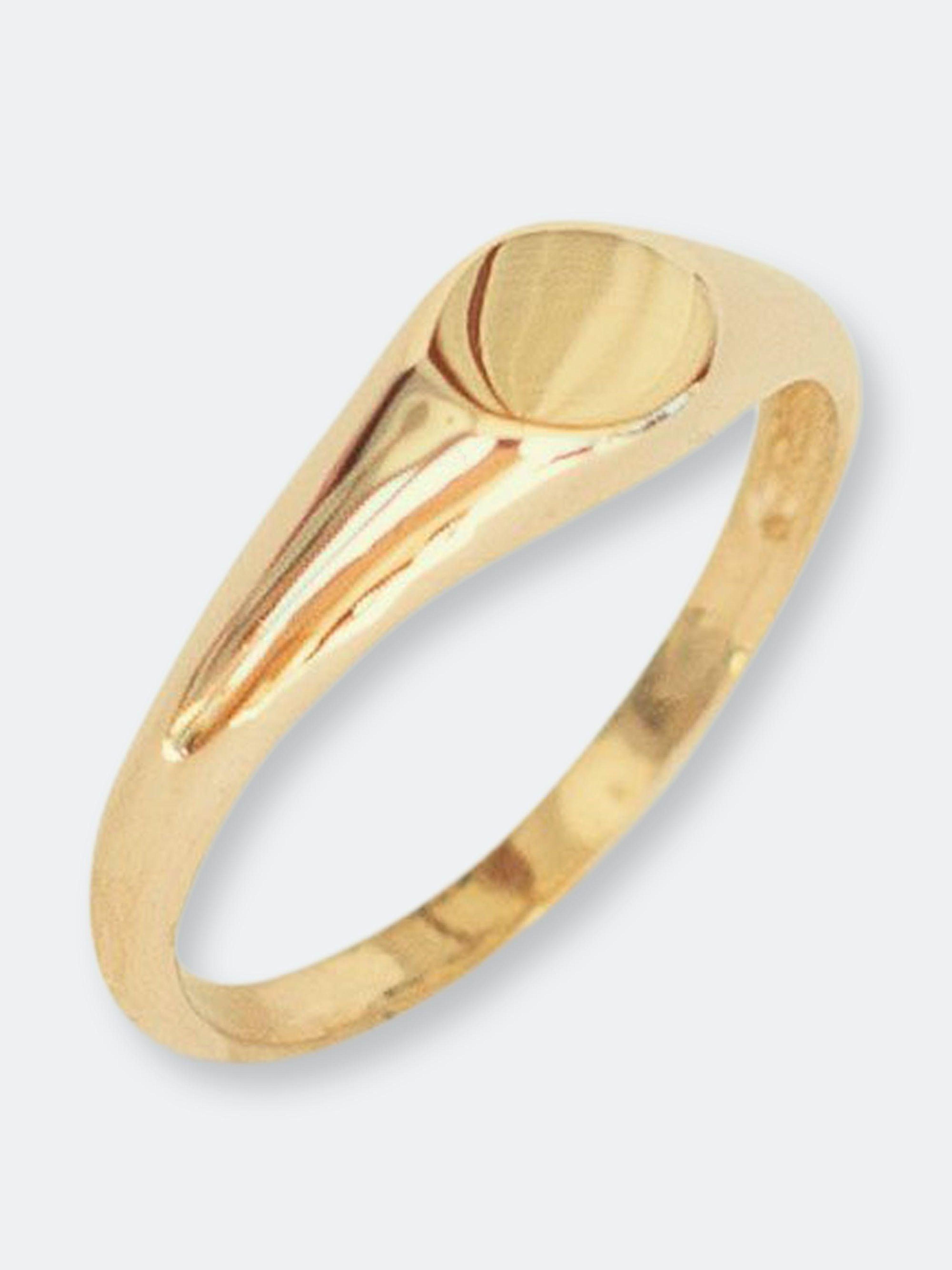 Kinn Studio Petite Ring in Metallic Lyst