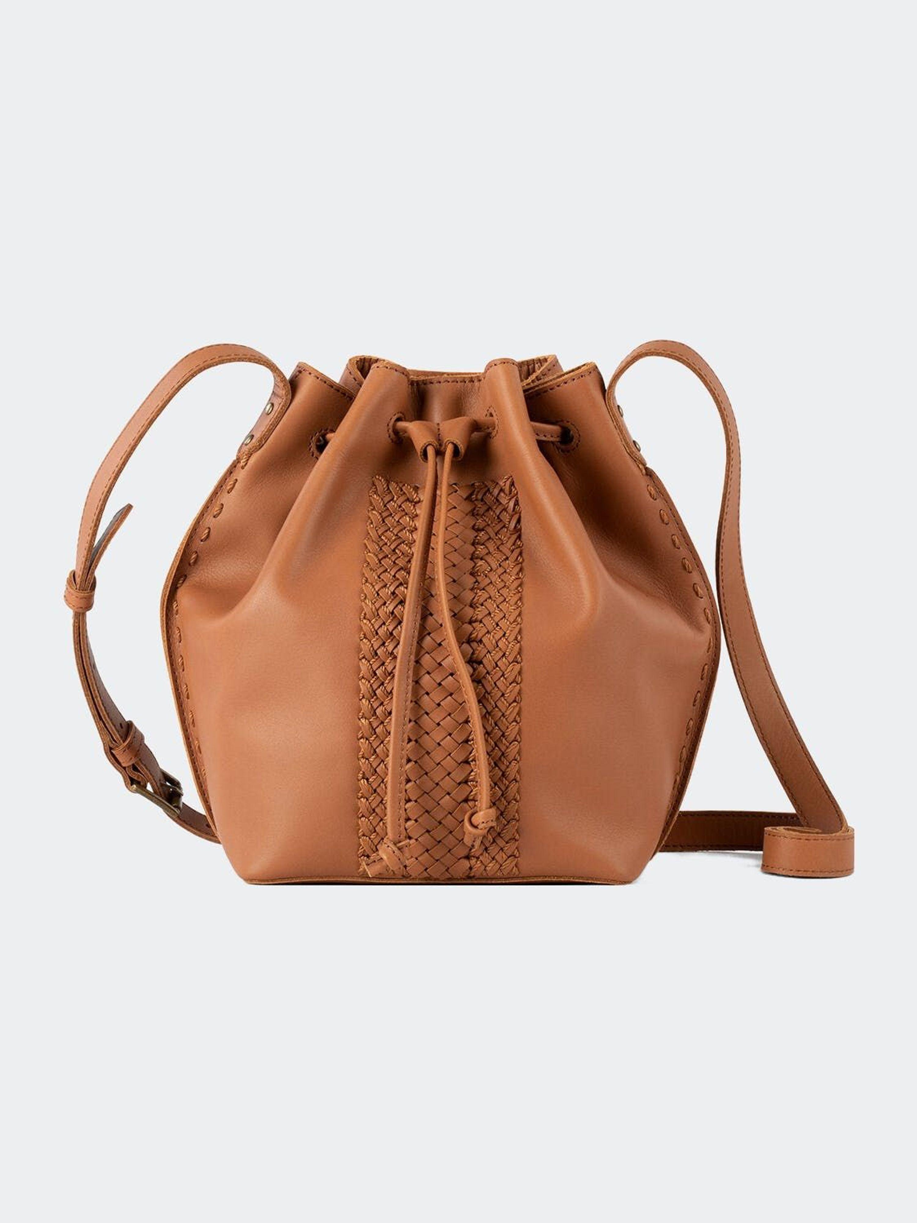The Sak Ivy Drawstring Bucket Bag in Brown Lyst