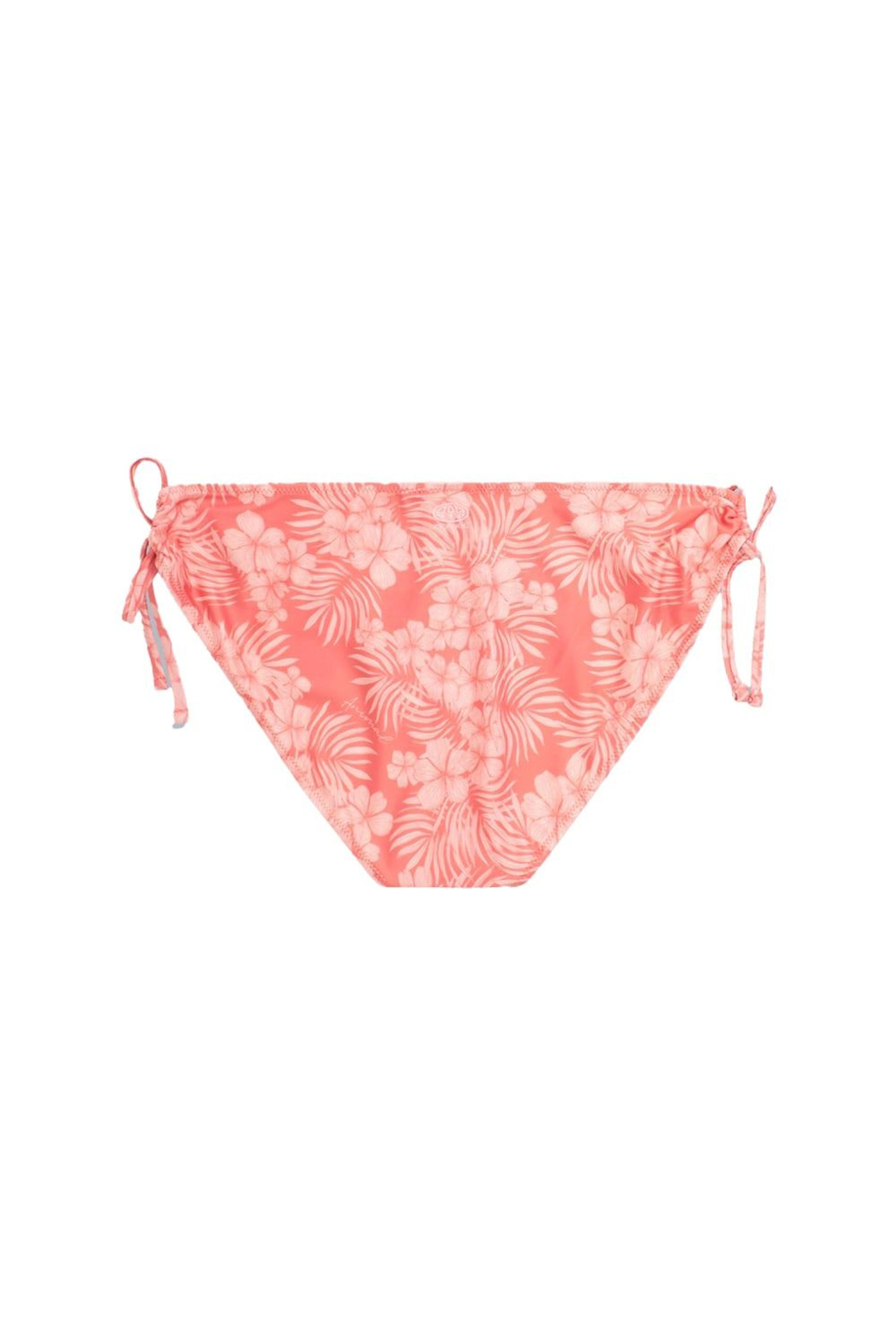 Animal Iona Floral Recycled Side Tie Bikini Bottoms in Orange | Lyst