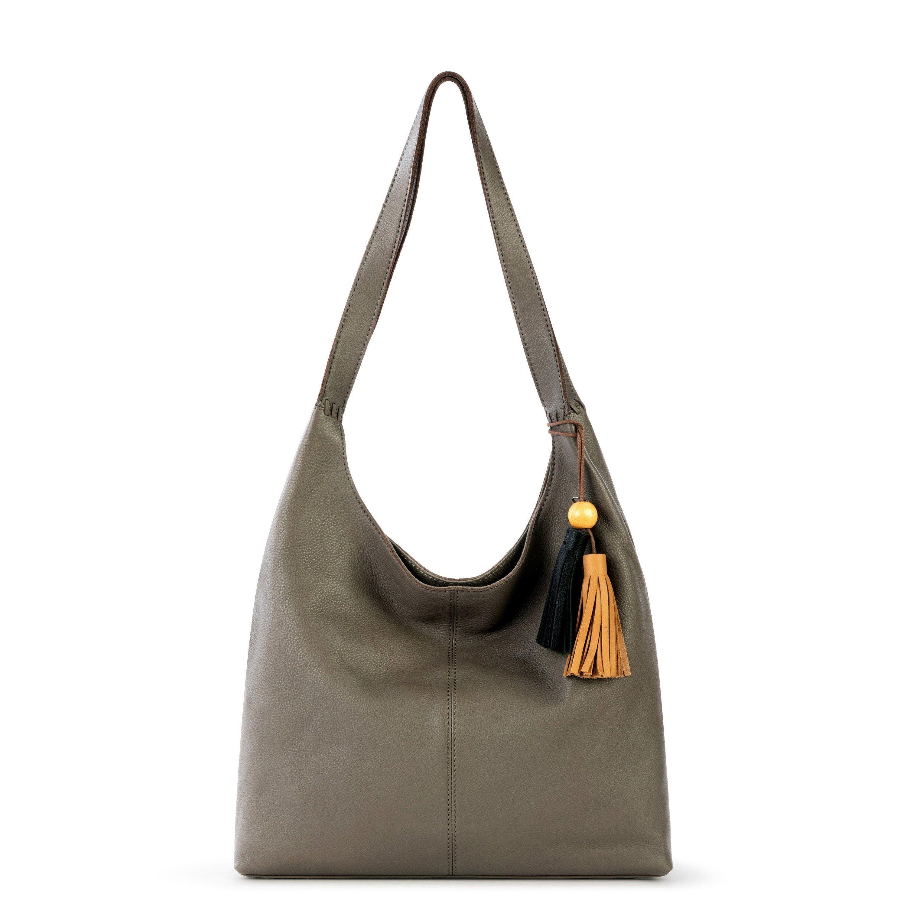 The Sak Huntley Hobo Bag in Gray Lyst