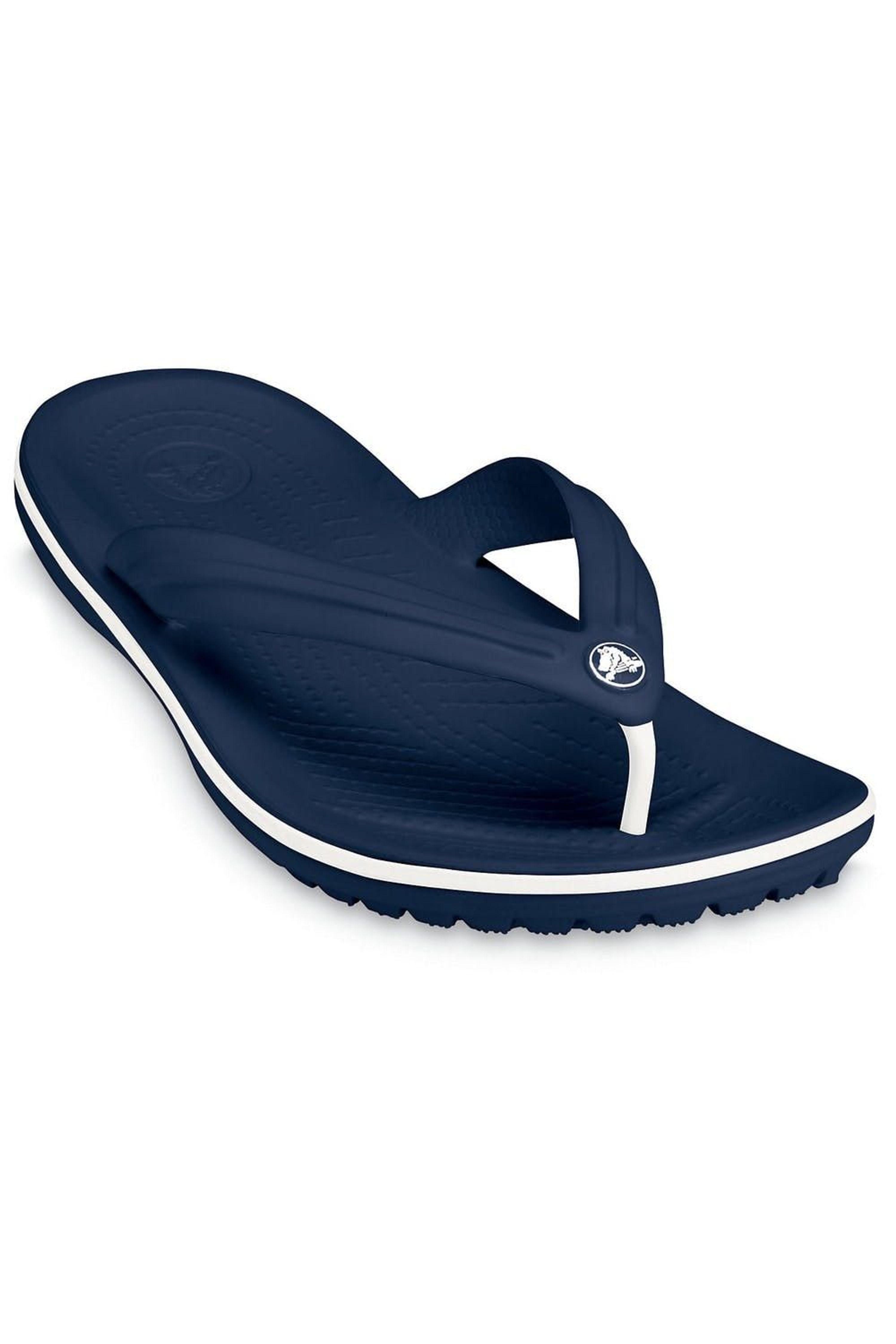 Crocs™ Crocband Flip Flops in Blue for Men | Lyst