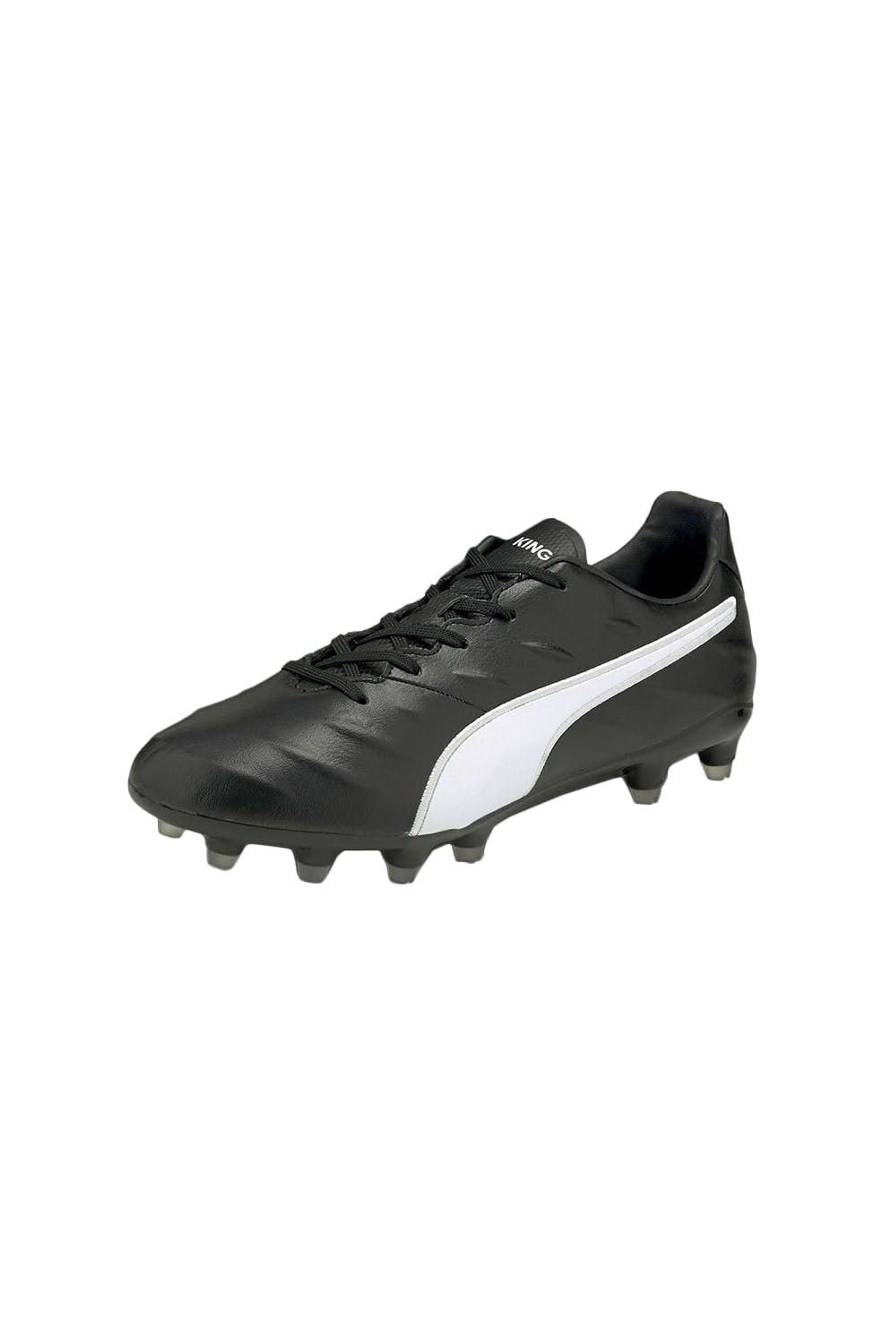 PUMA King Pro 21 Leather Soccer Cleats in Black for Men | Lyst