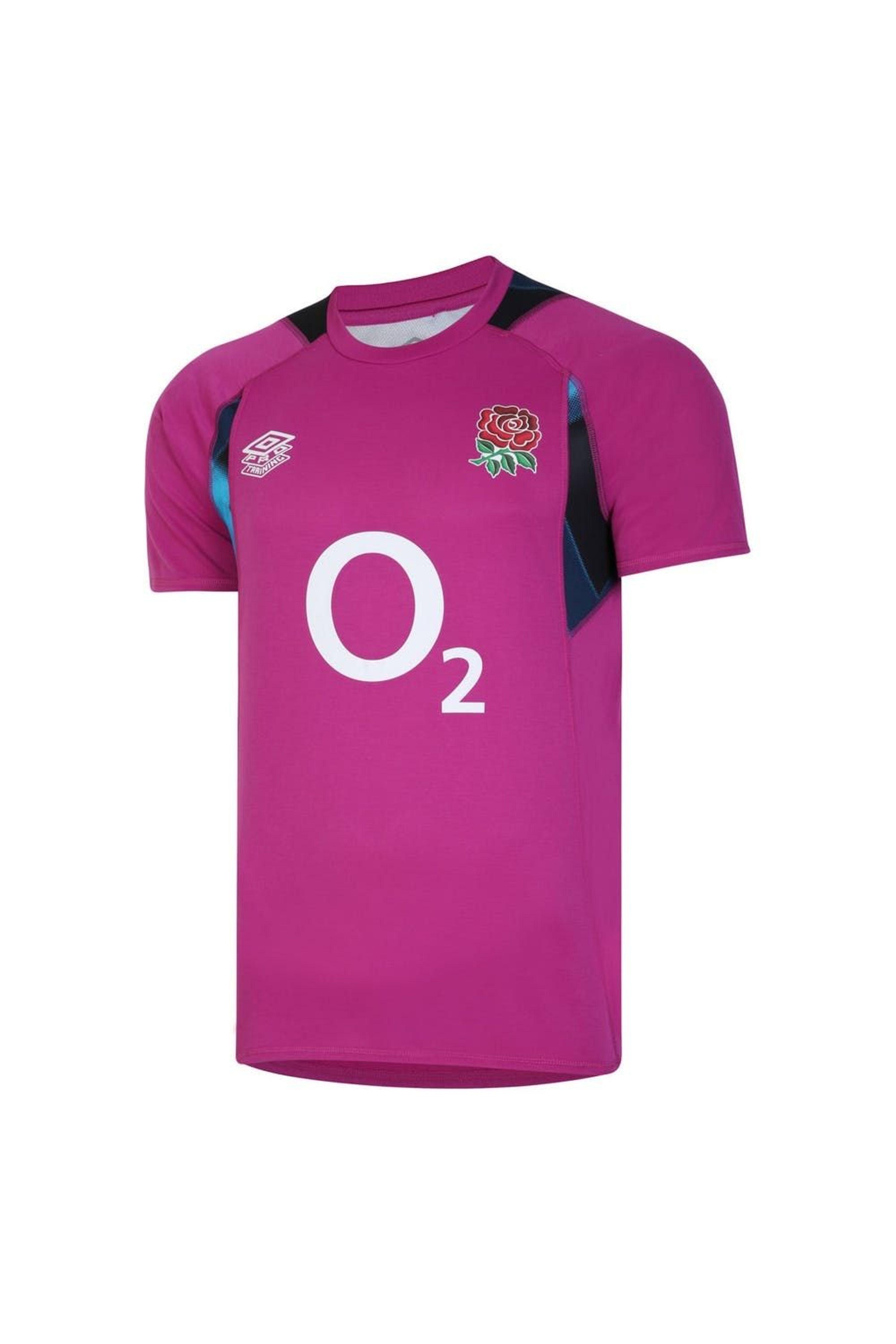 Umbro England Rugby 22/23 Training Jersey in Pink for Men | Lyst