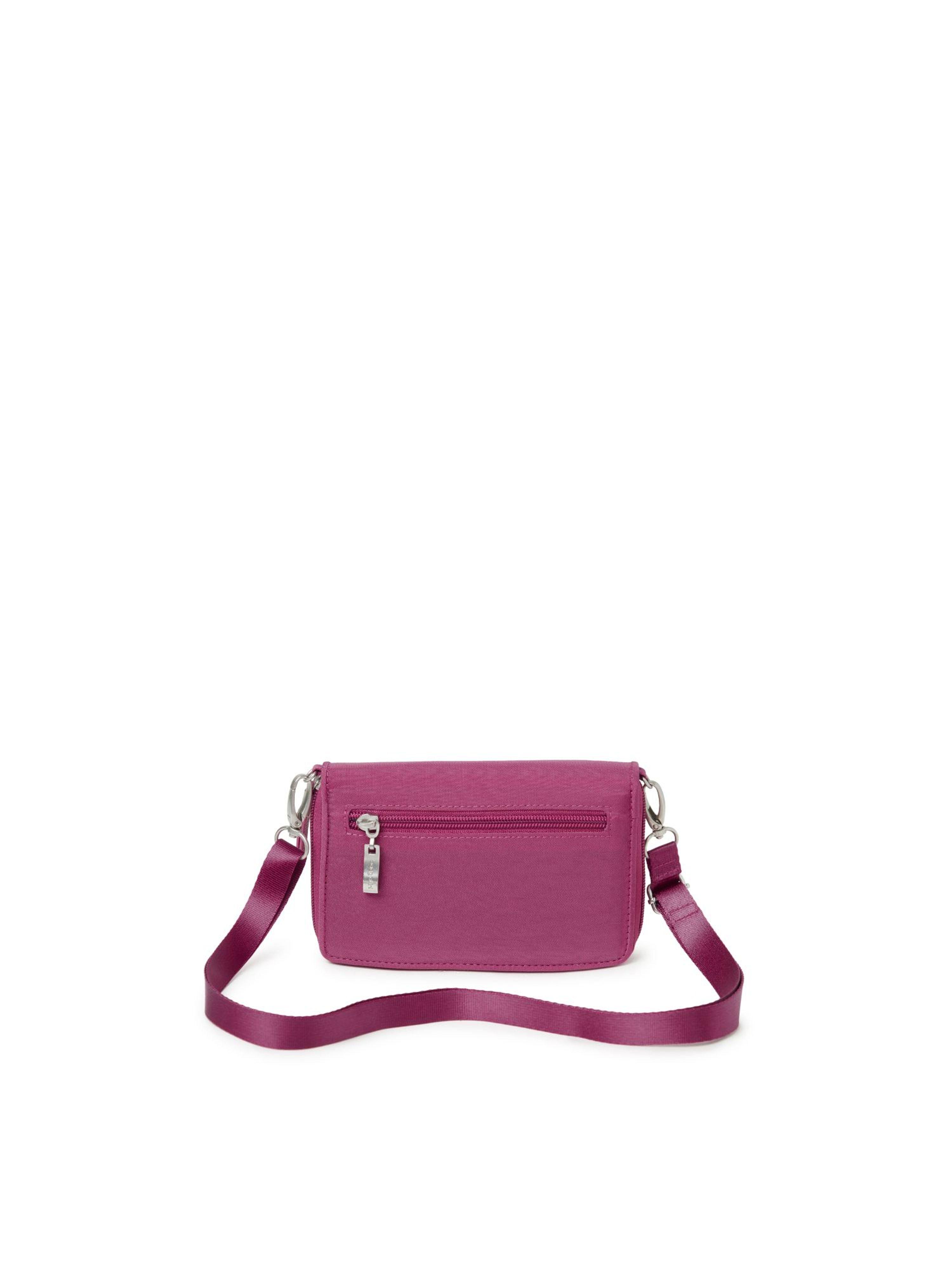 Baggallini Rfid Phone Wallet Crossbody Bag in Pink Lyst