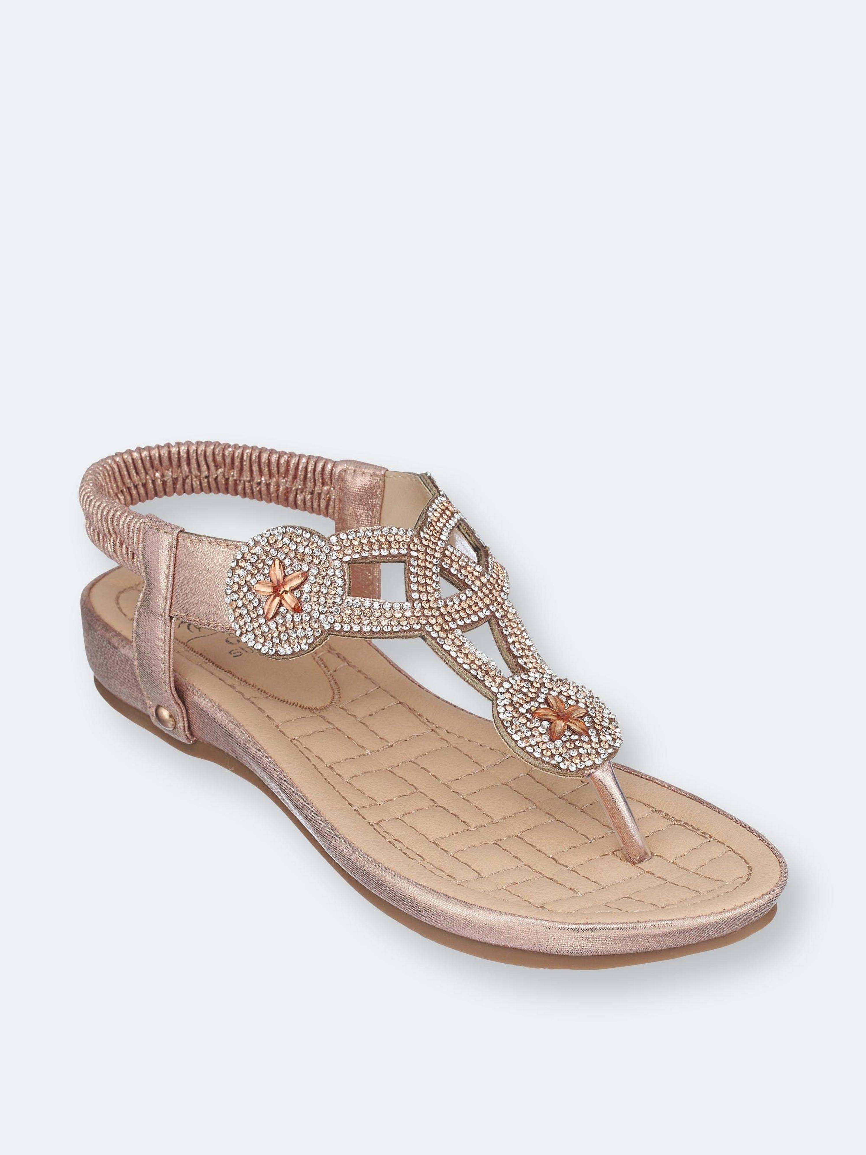 Bora Bora Gold Sandals – Vinci Shoes