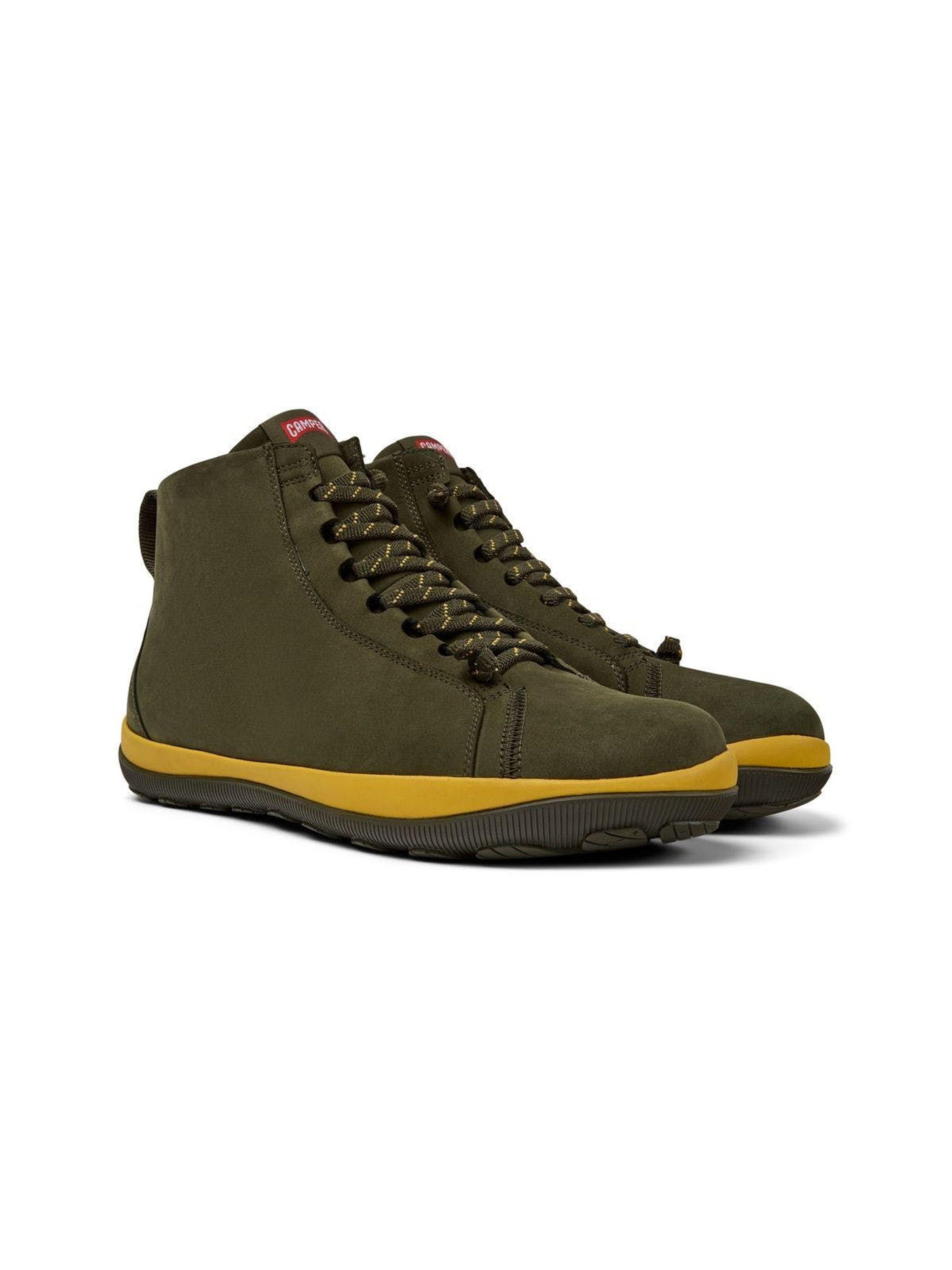 Camper Peu Pista Ankle Boots in Green for Men | Lyst