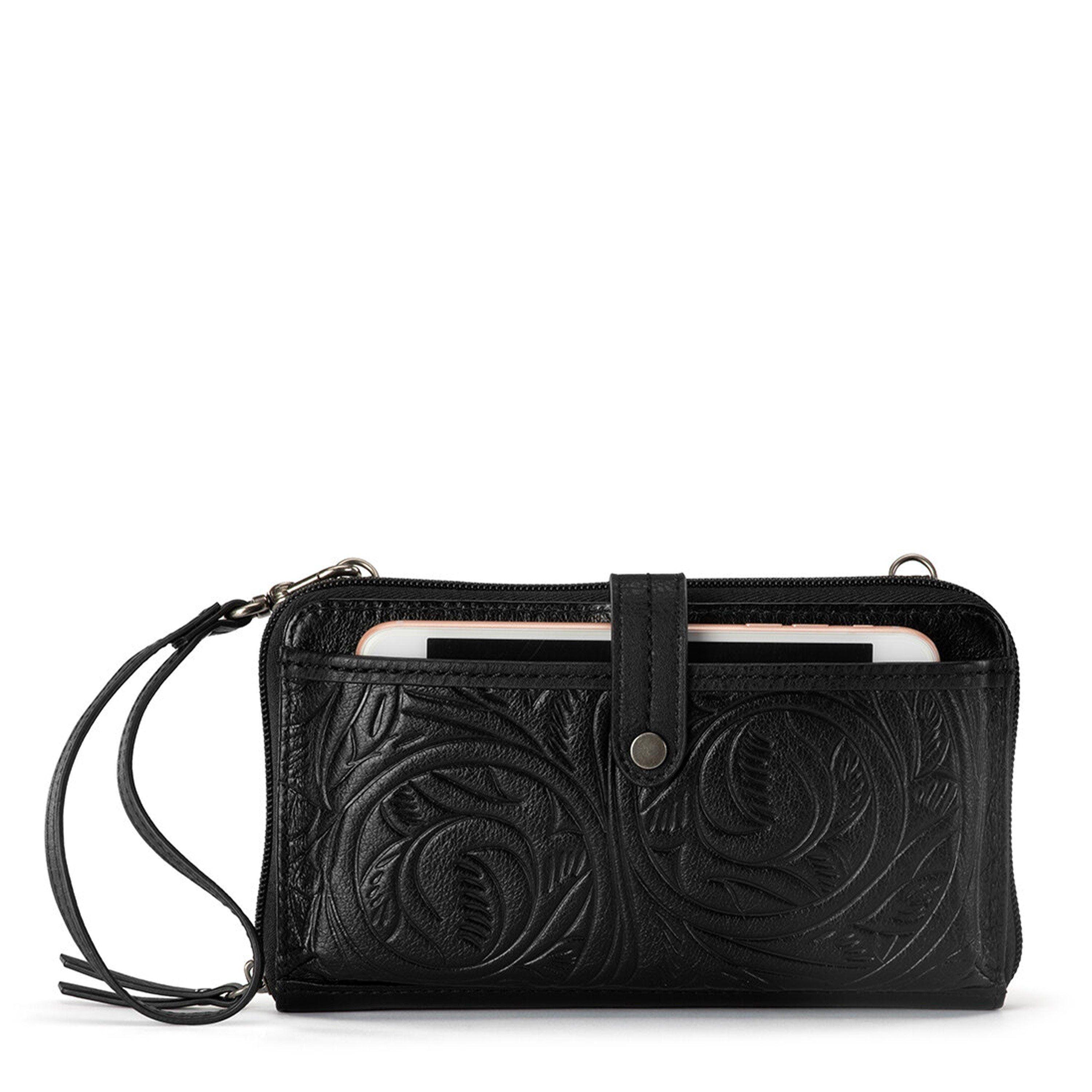 Sakroots Large Smartphone Crossbody in Black Lyst
