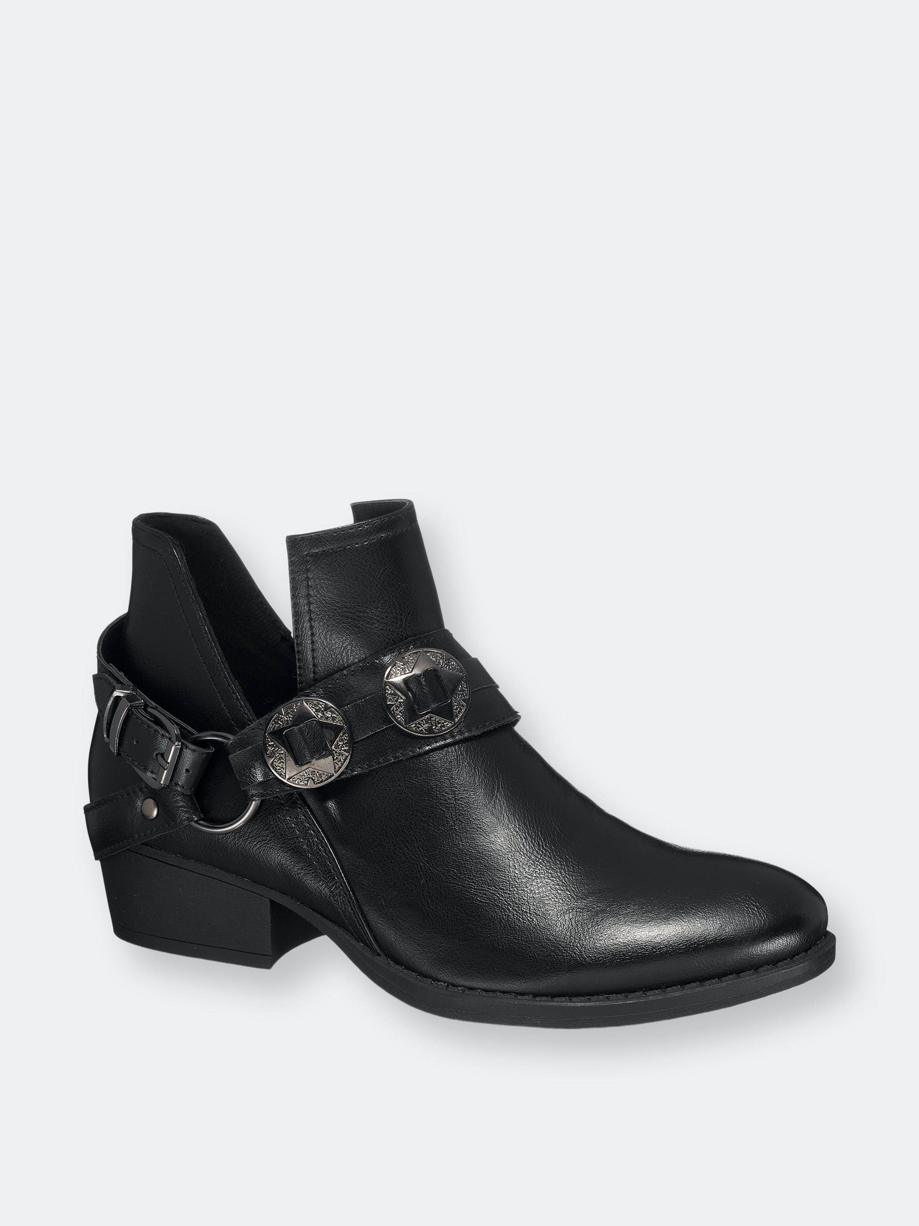 Gc Shoes Elisa Black Ankle Booties Lyst