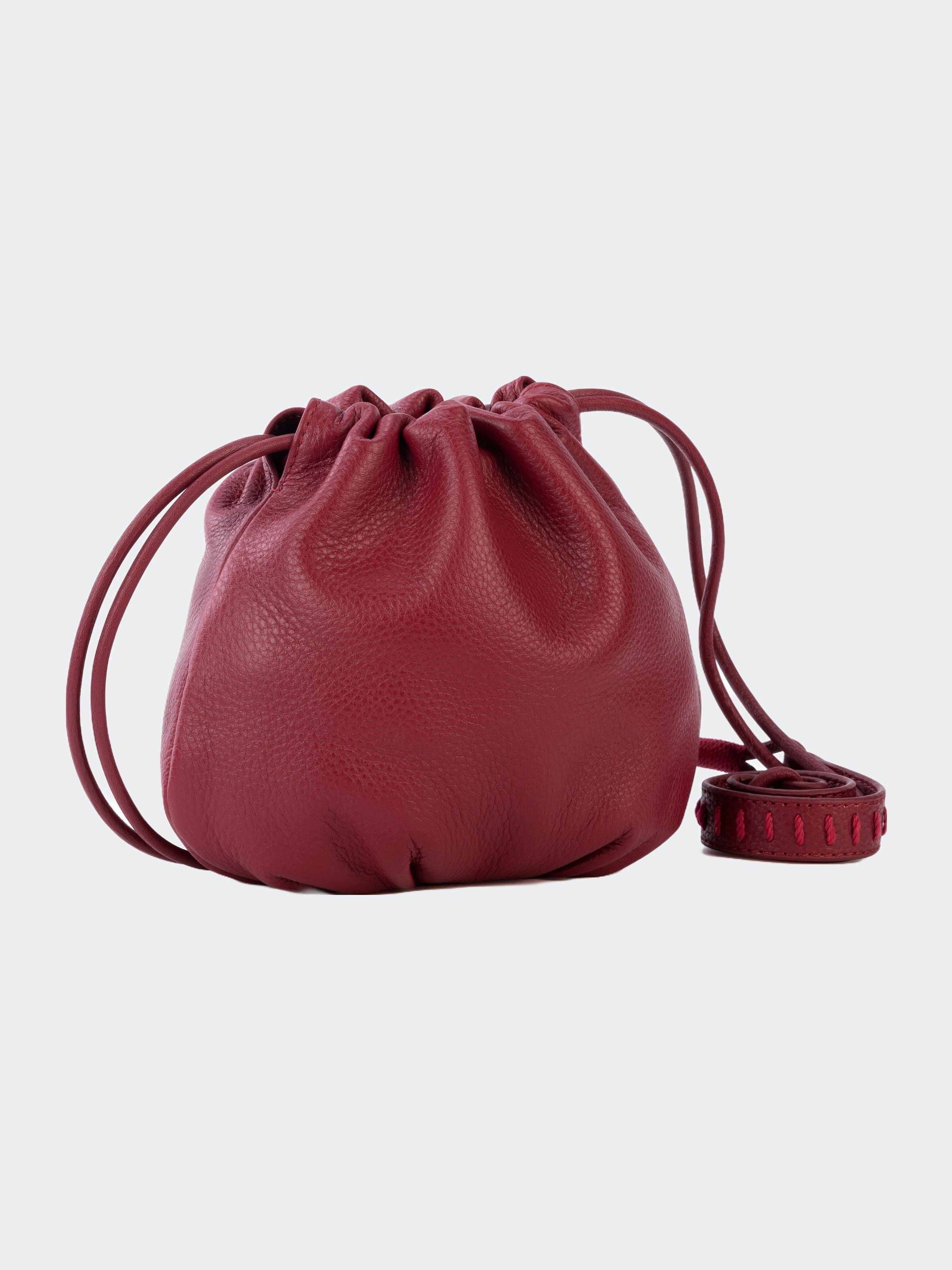 The Sak Lorelie Drawstring Crossbody Bag in Red Lyst