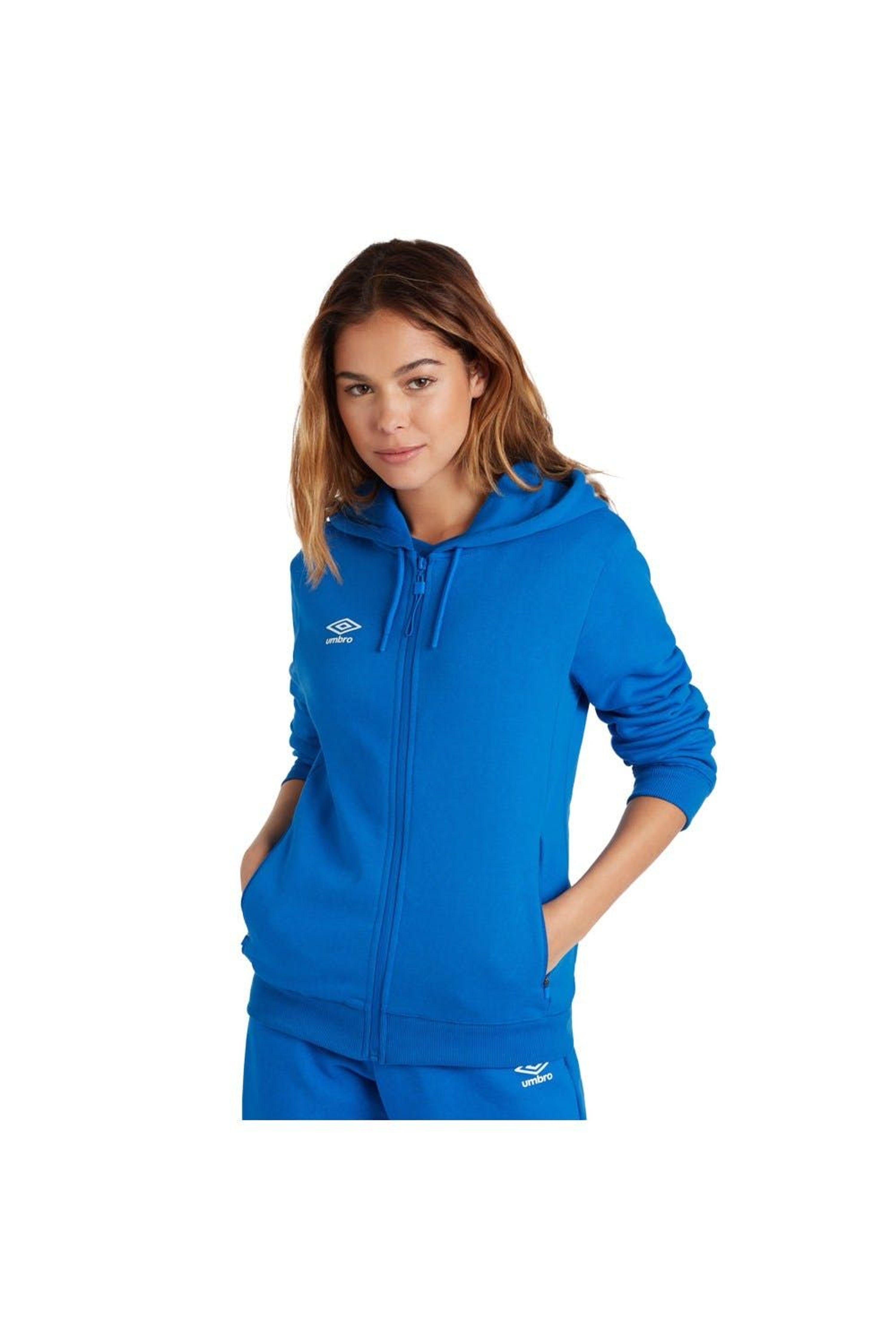 Umbro Club Leisure Full Zip Hoodie in Blue Lyst