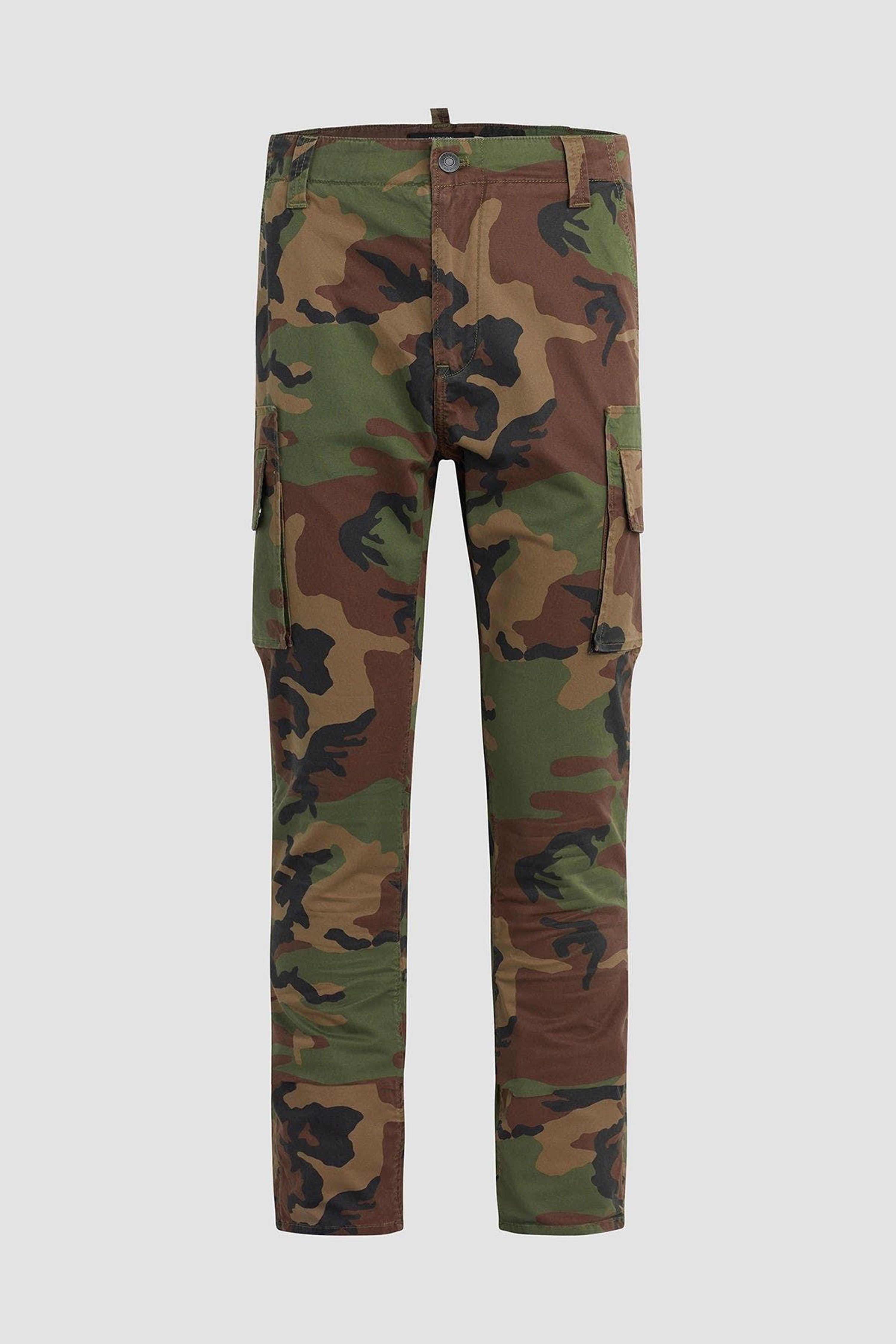 Hudson Jeans Stacked Slim Military Cargo Pant in Green for Men Lyst
