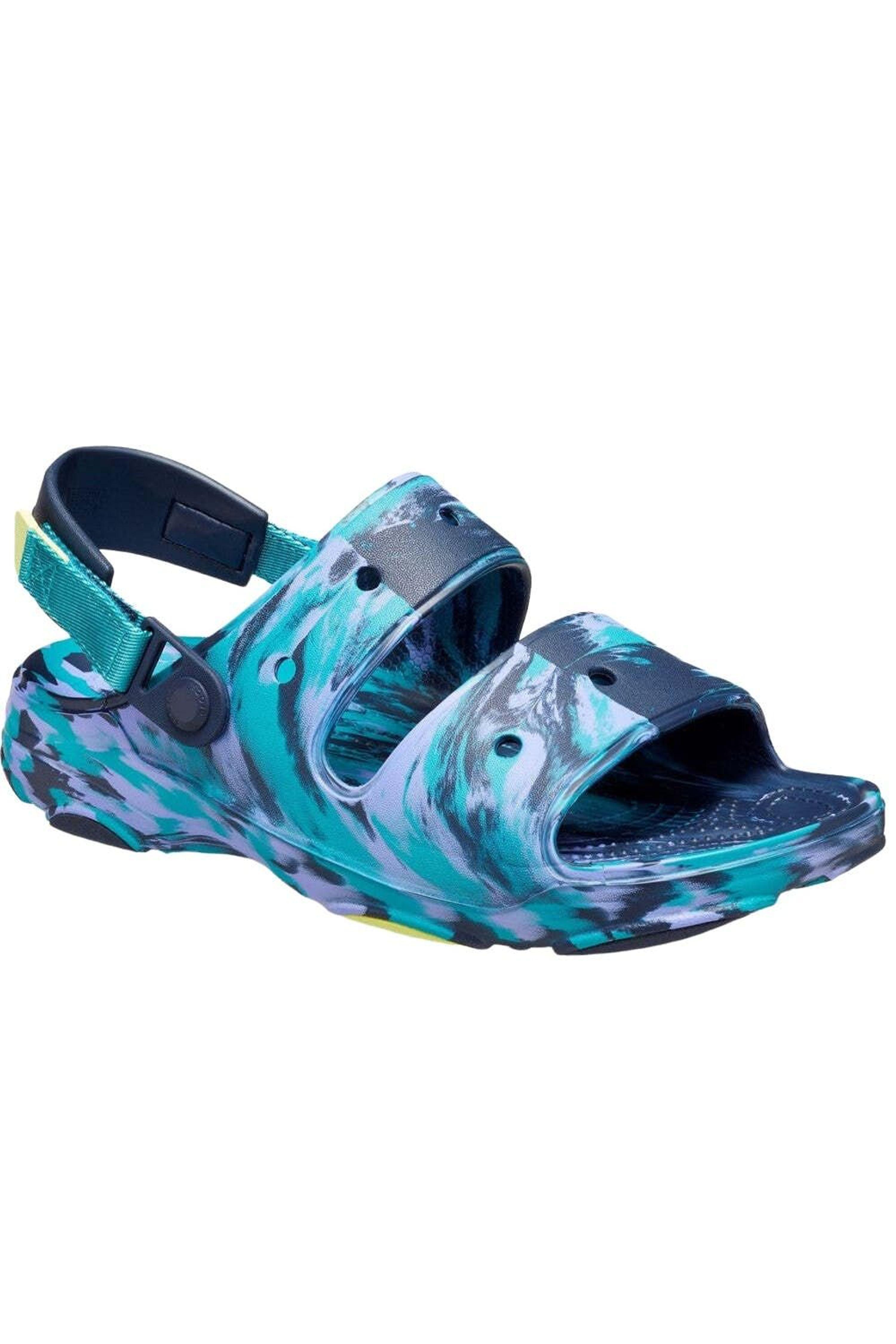 Crocs™ Adult Classic All-terrain Dual Straps Sandals in Blue | Lyst