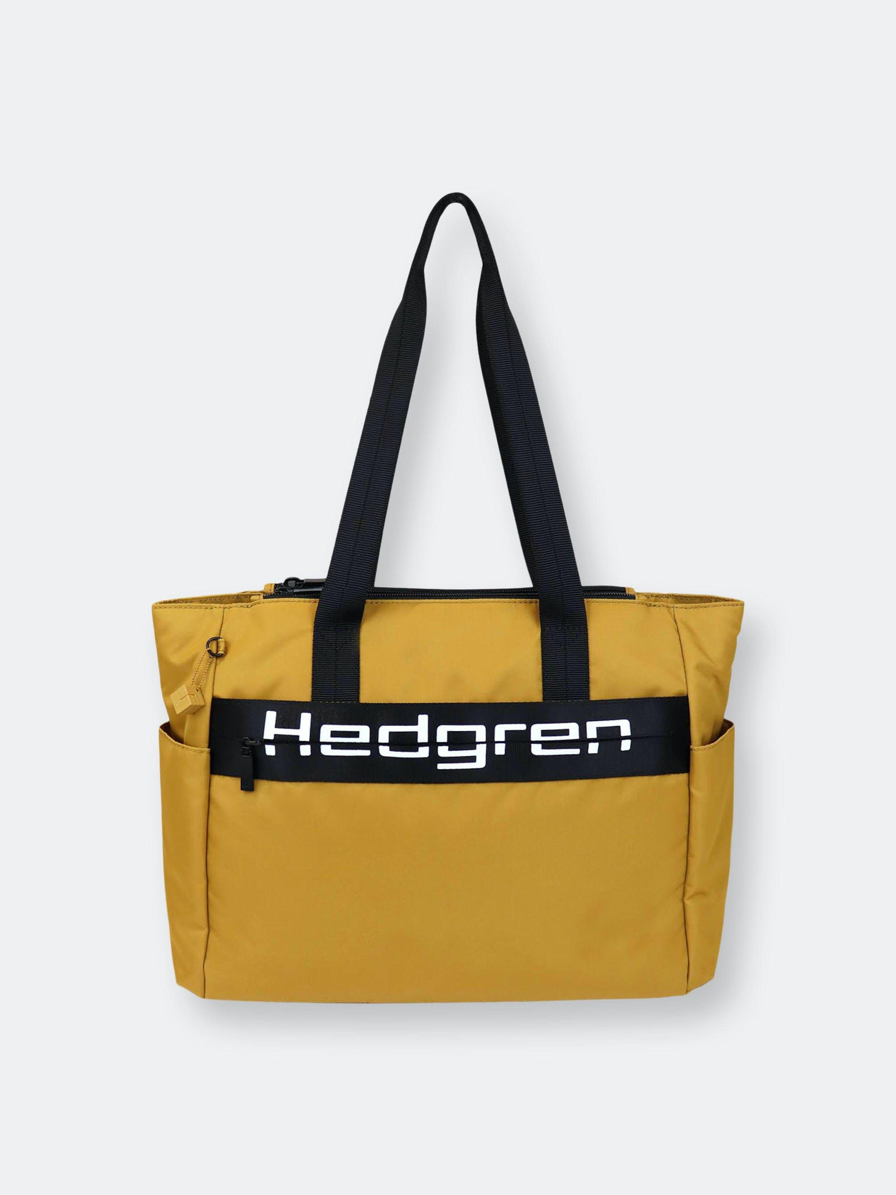 Hedgren Sydney Sustainable Tote in Yellow Lyst