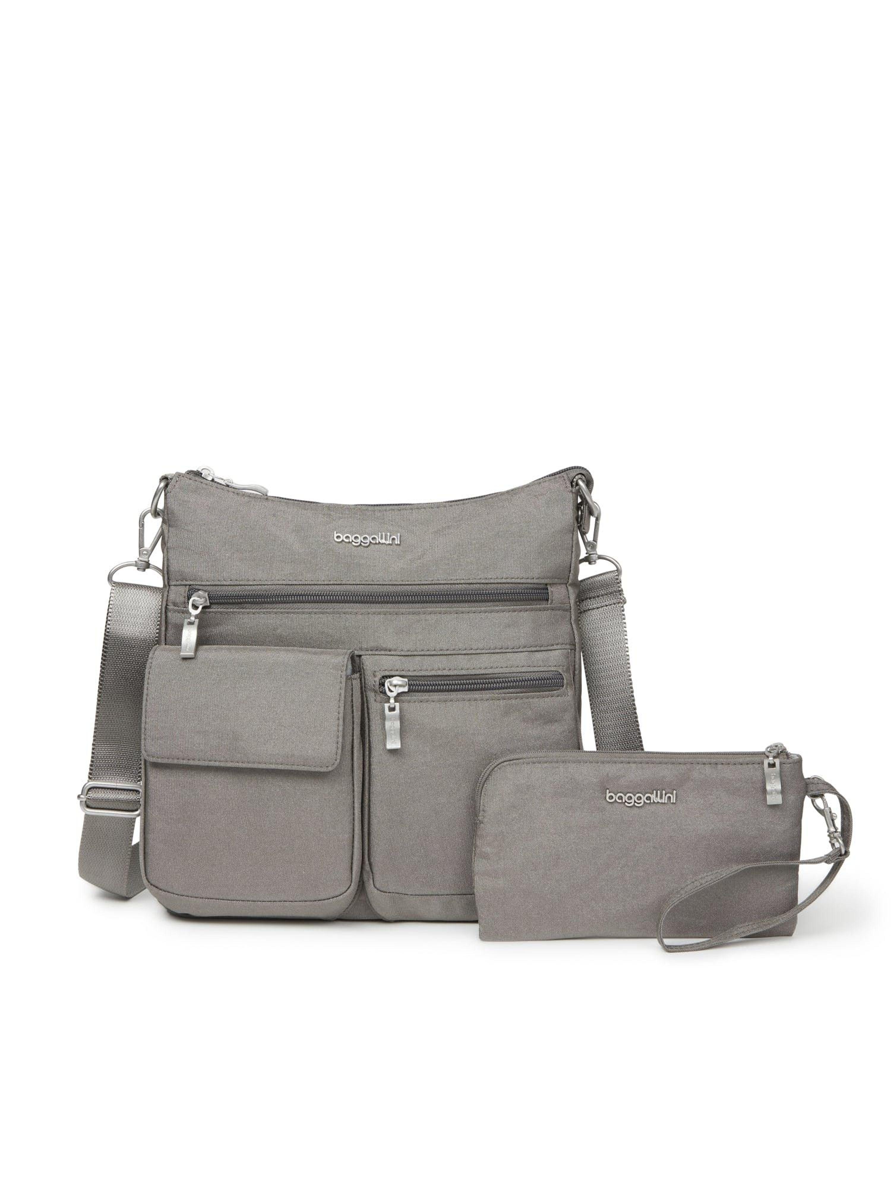 Baggallini Modern Everywhere Slim Crossbody Bag in Gray Lyst