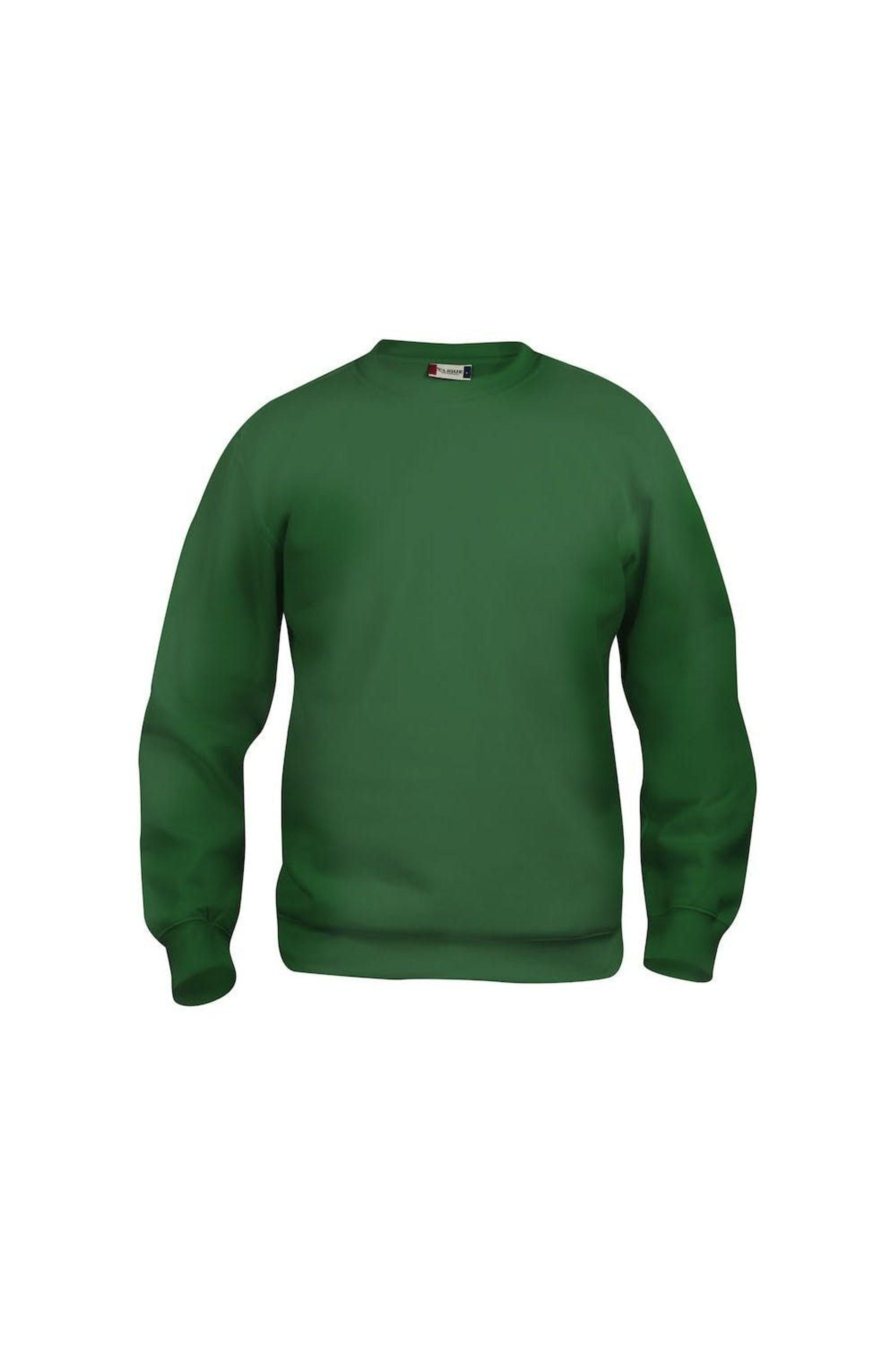 Clique Adult Basic Round Neck Sweatshirt in Green | Lyst
