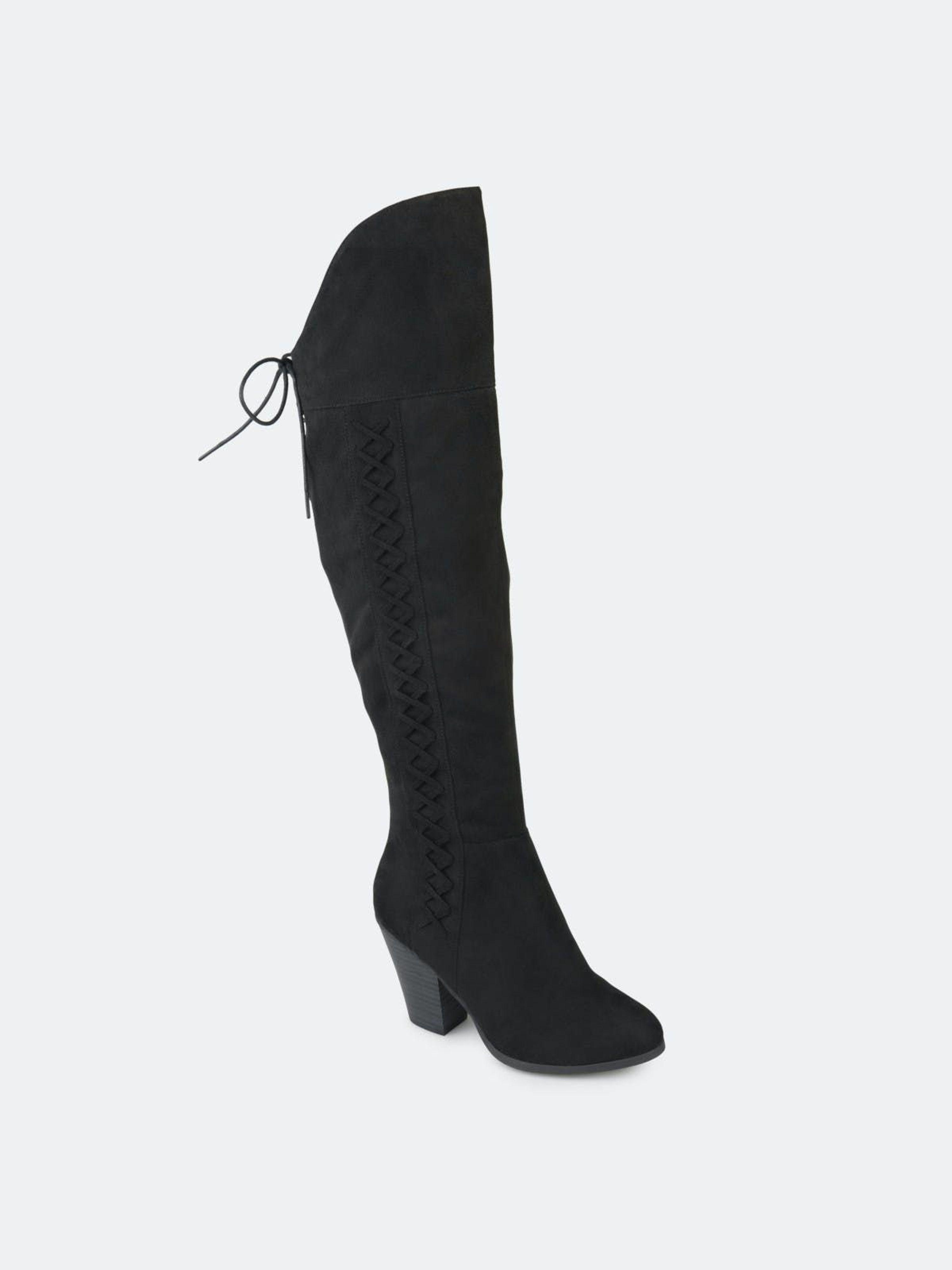 Journee collection spritz wide store calf over the knee boot