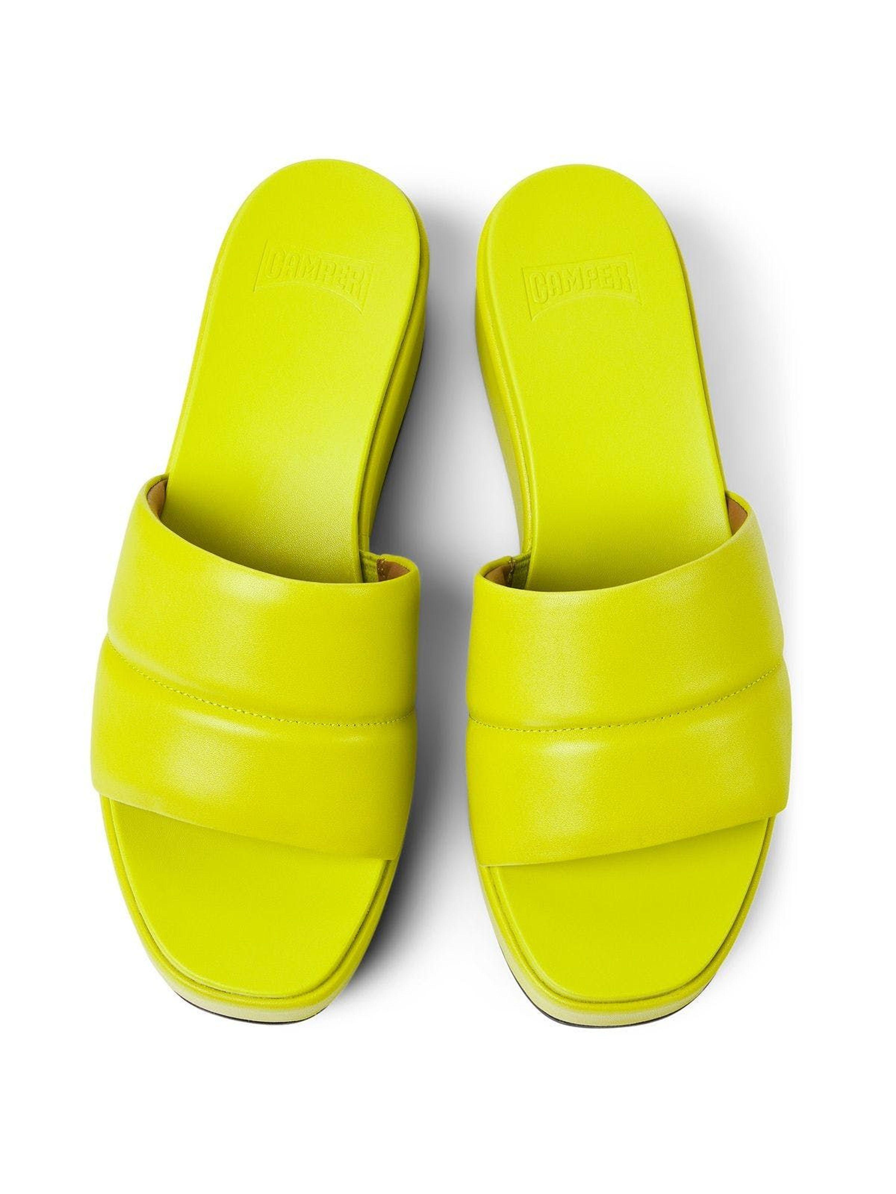 Camper Sandals Misia in Yellow | Lyst