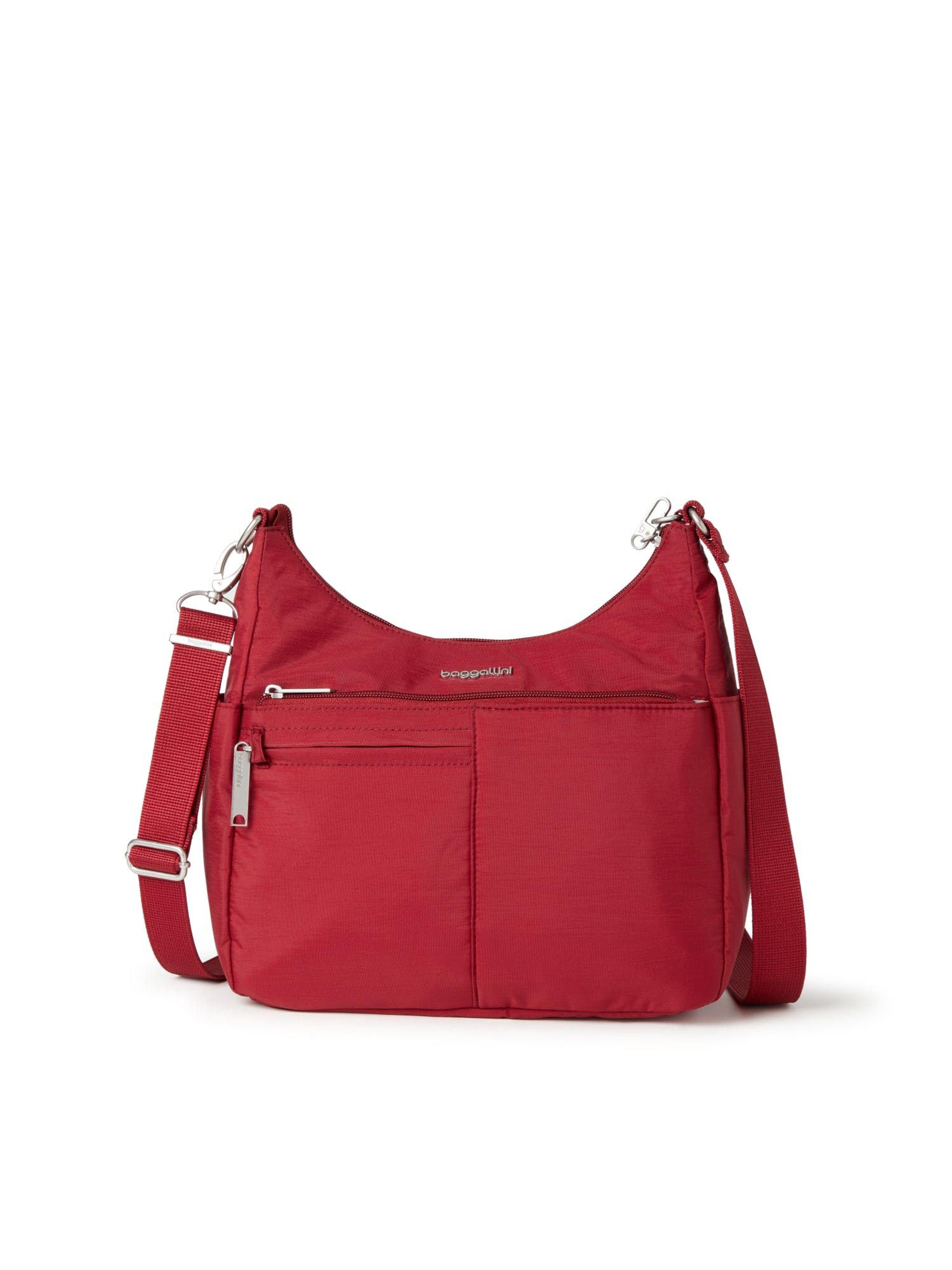 Baggallini Antitheft Free Time Crossbody Bag in Red Lyst