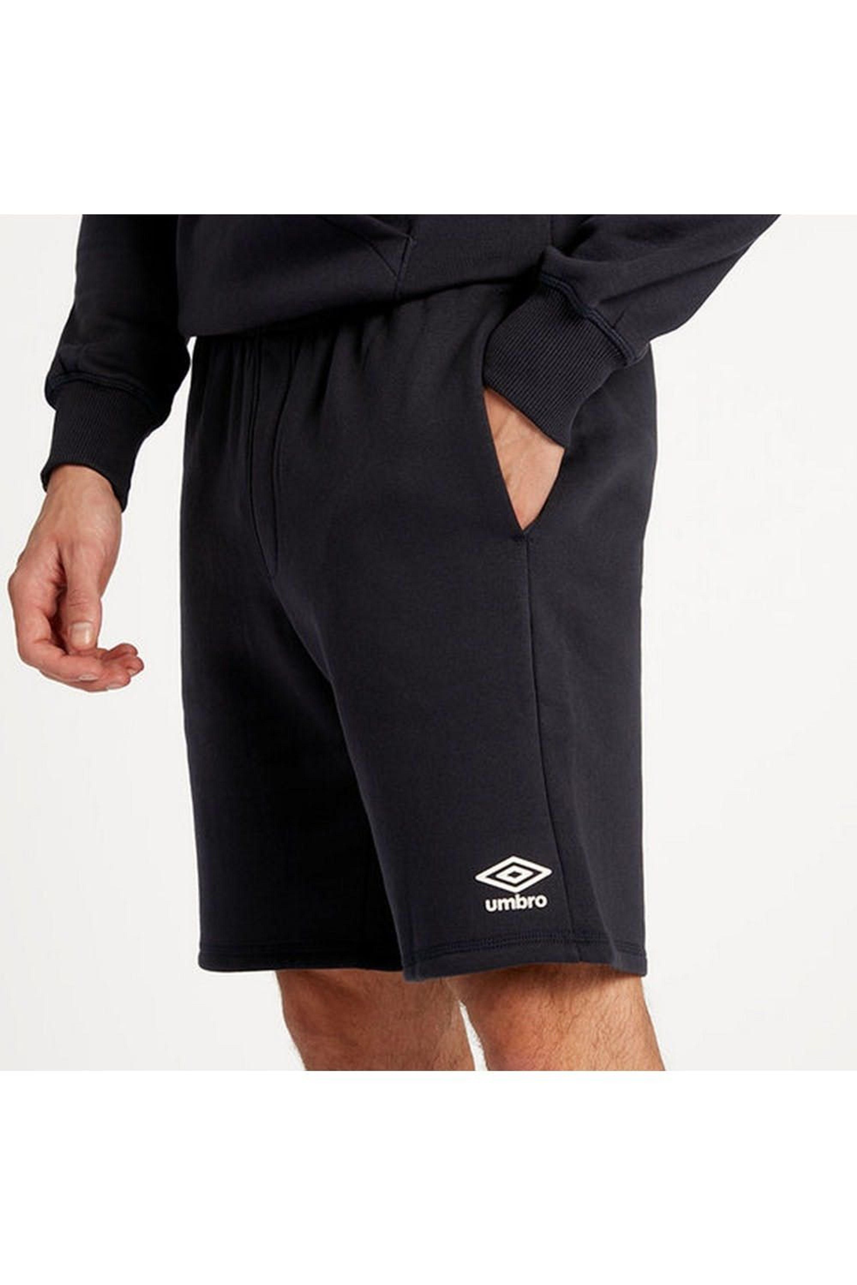 Umbro Fleece Shorts in Black for Men | Lyst