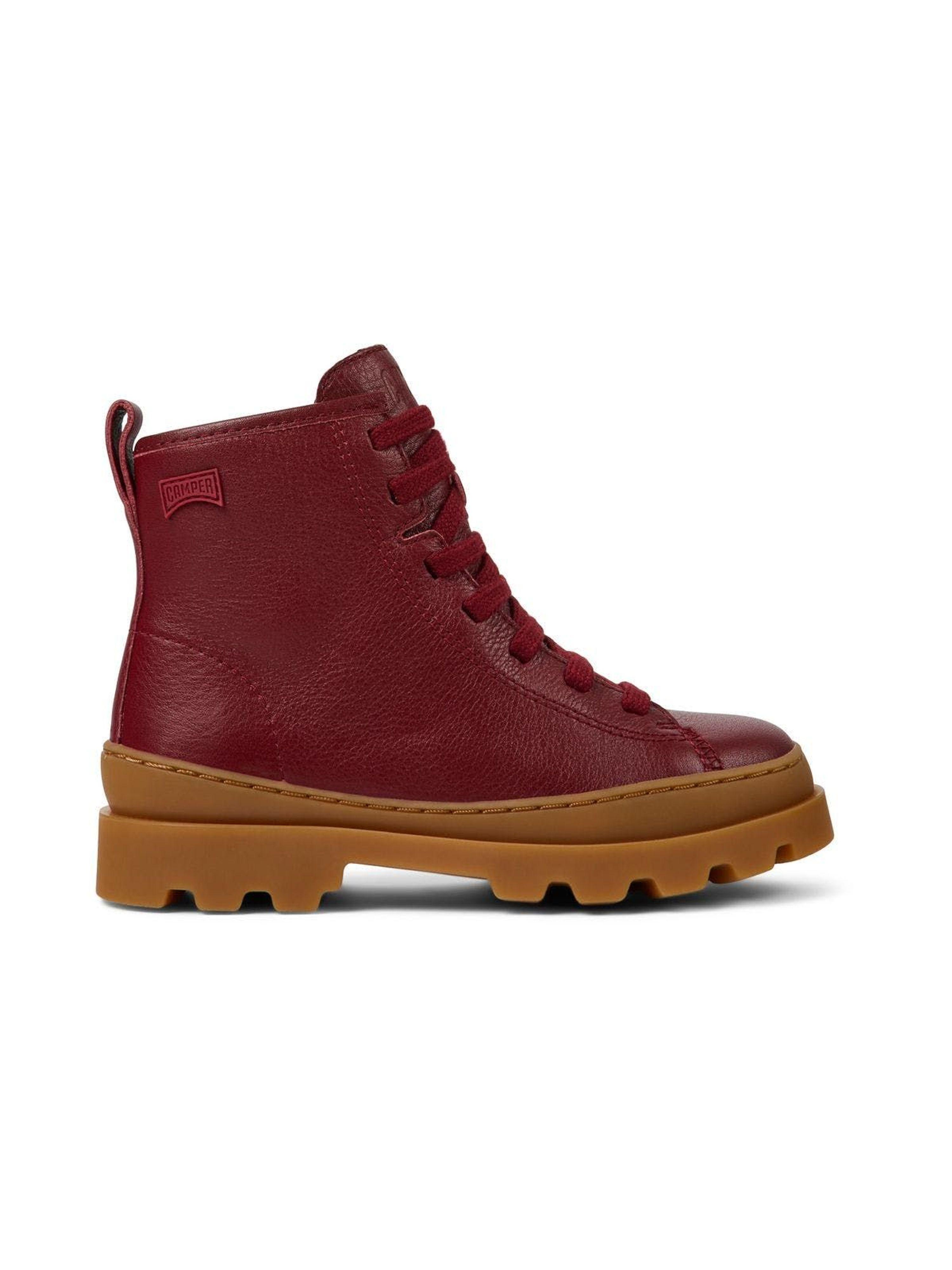 Camper Brutus Ankle Boots in Red Lyst