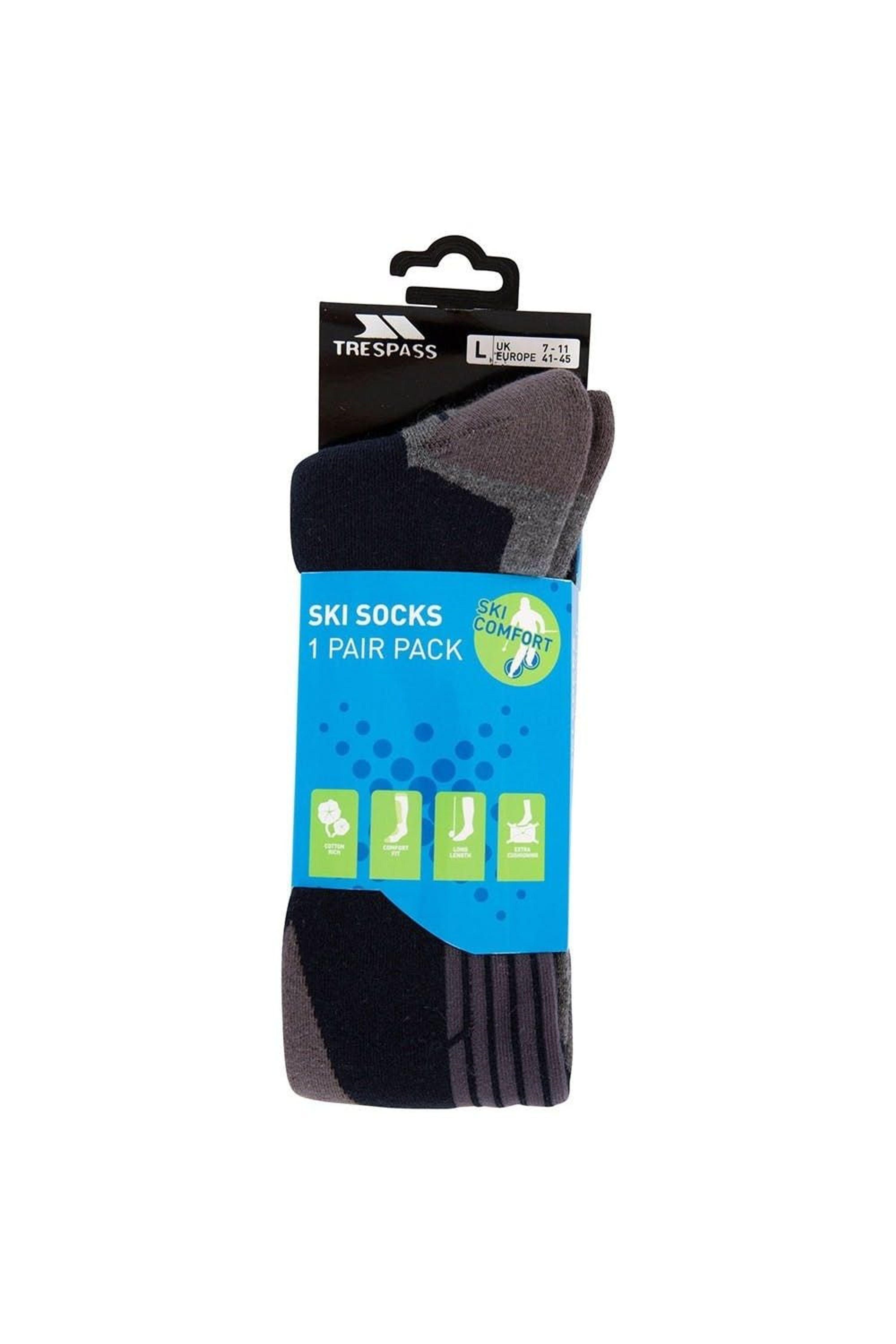 Trespass Hack Ski Tube Socks in Black for Men | Lyst