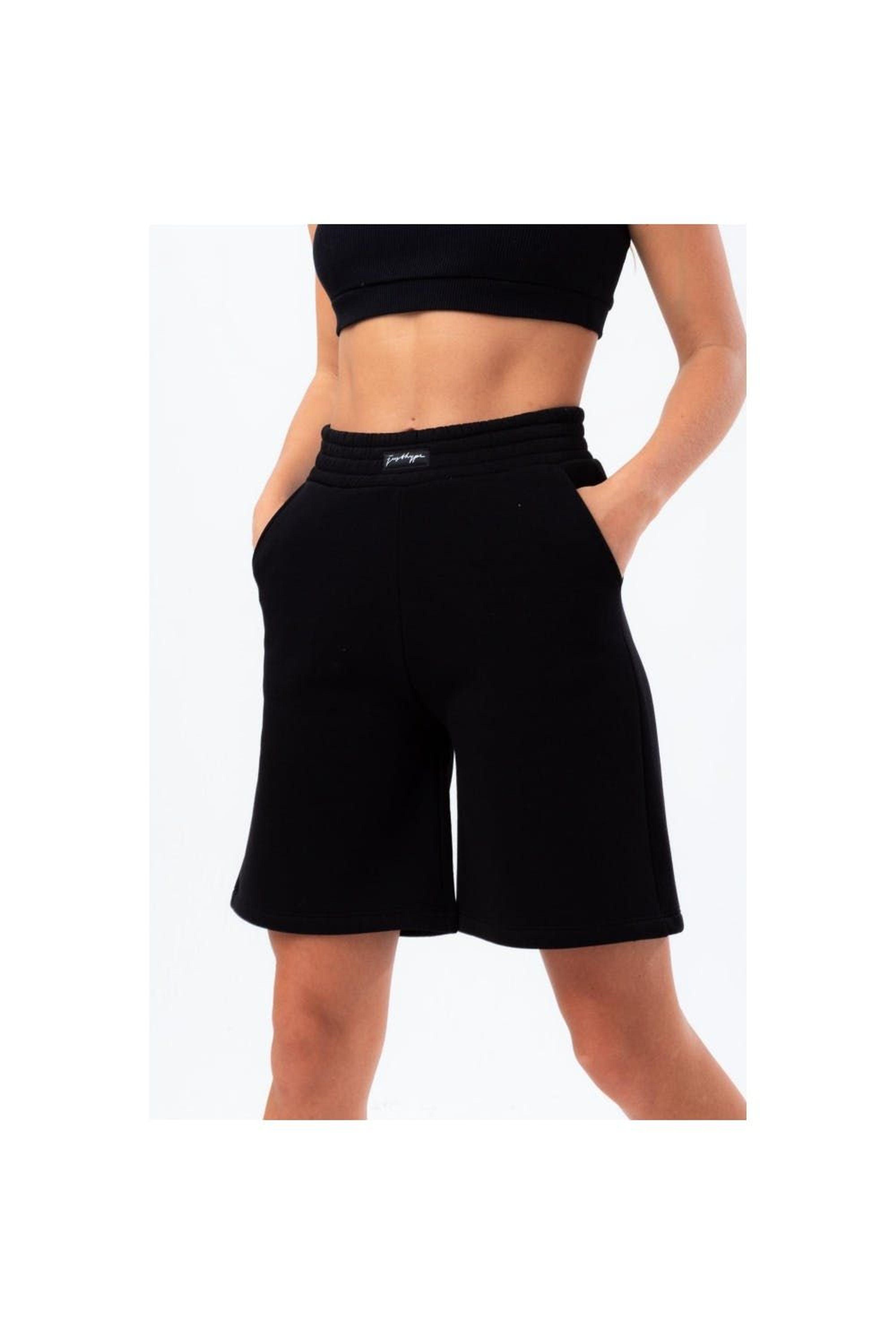 Hype Scribble Shorts in Black | Lyst