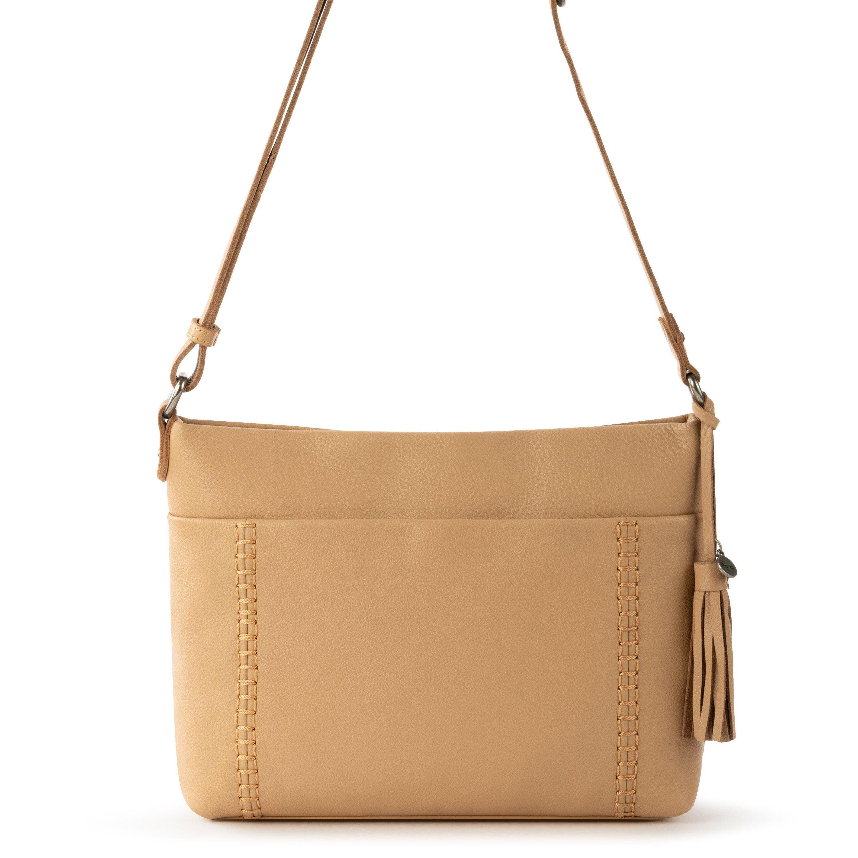 The Sak Melrose Leather Crossbody Handbag in Brown Lyst