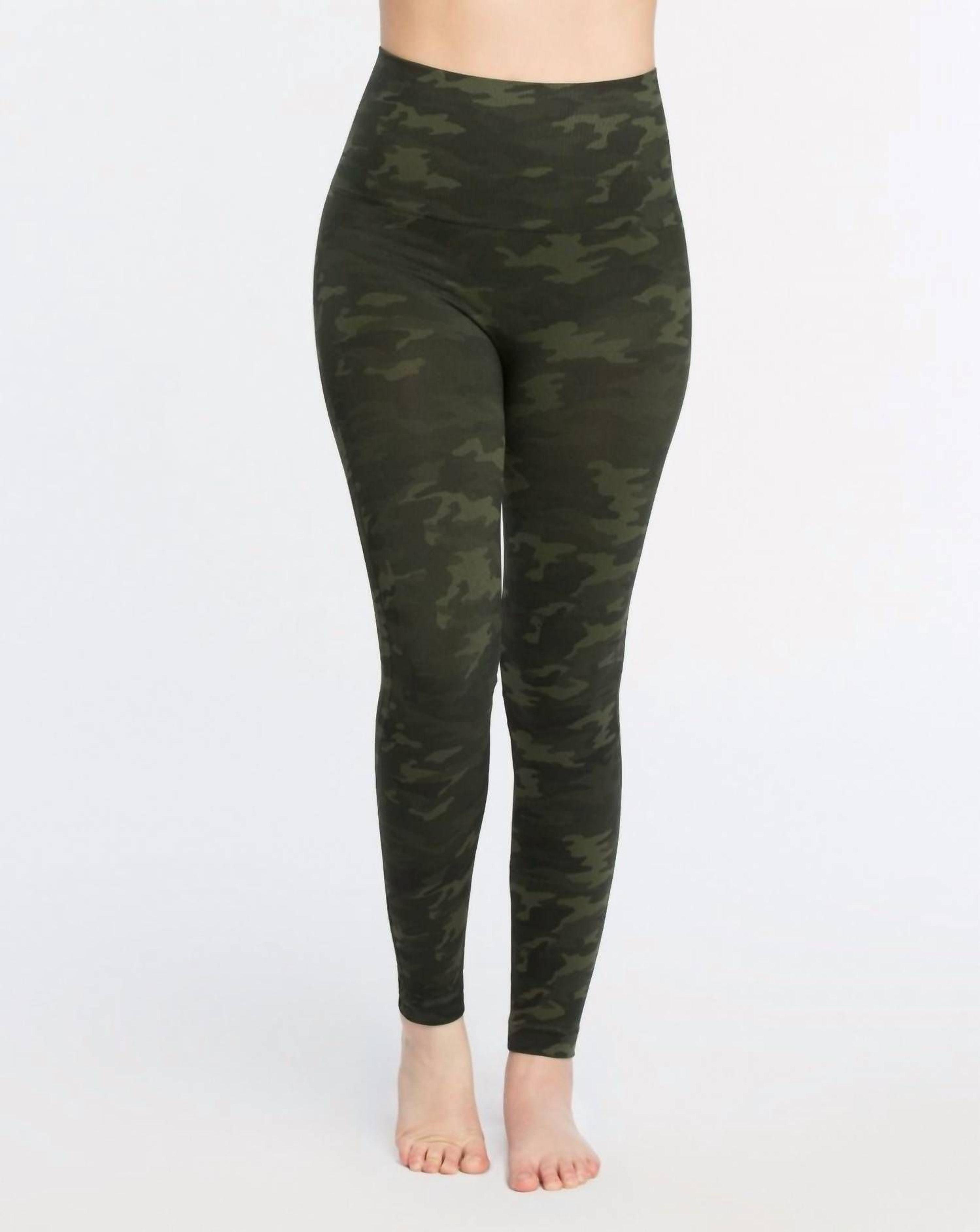 Spanx Look at Me Now Seamless Leggings Black Camo – The Blue