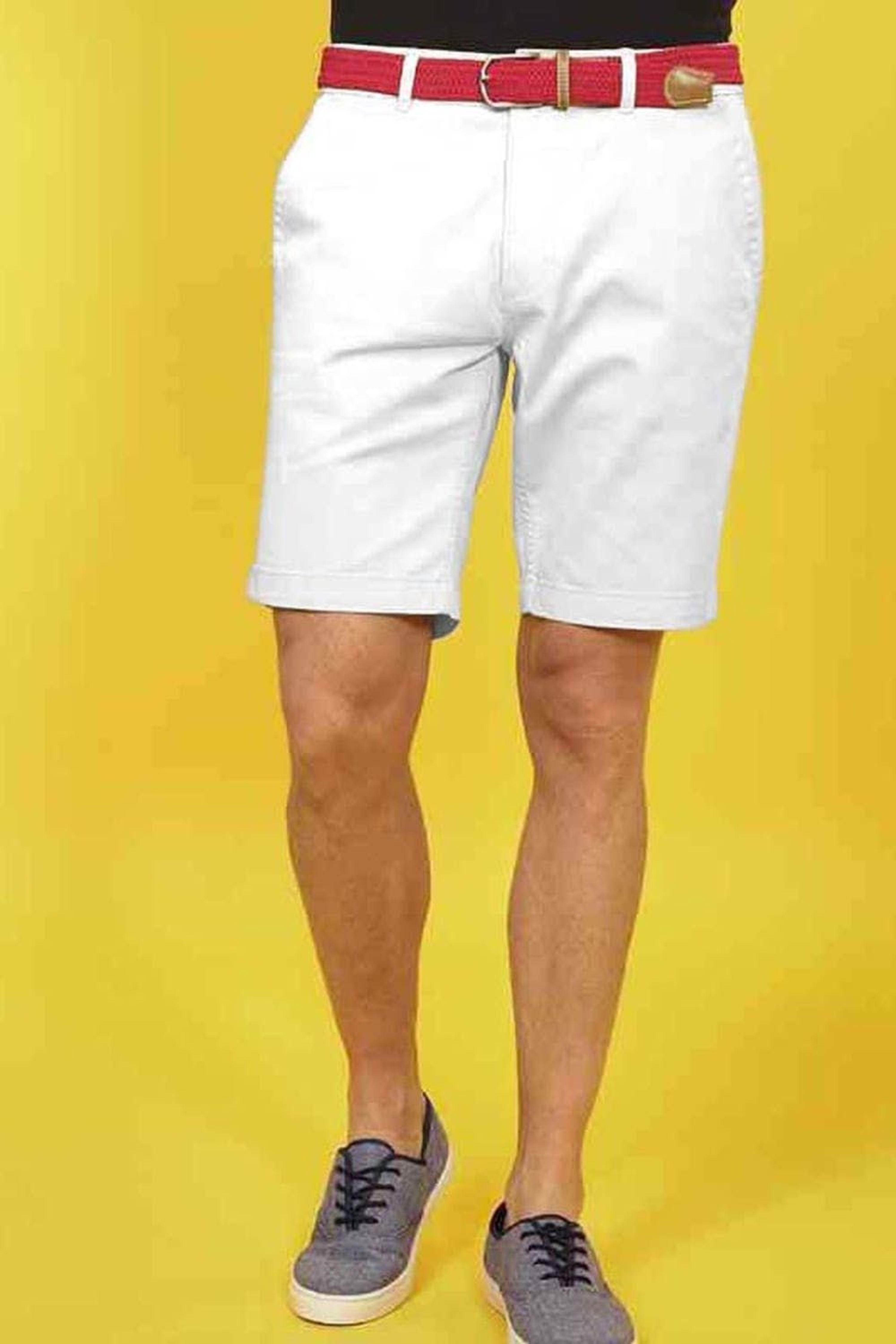 Asquith & Fox Casual Chino Shorts in Blue for Men | Lyst