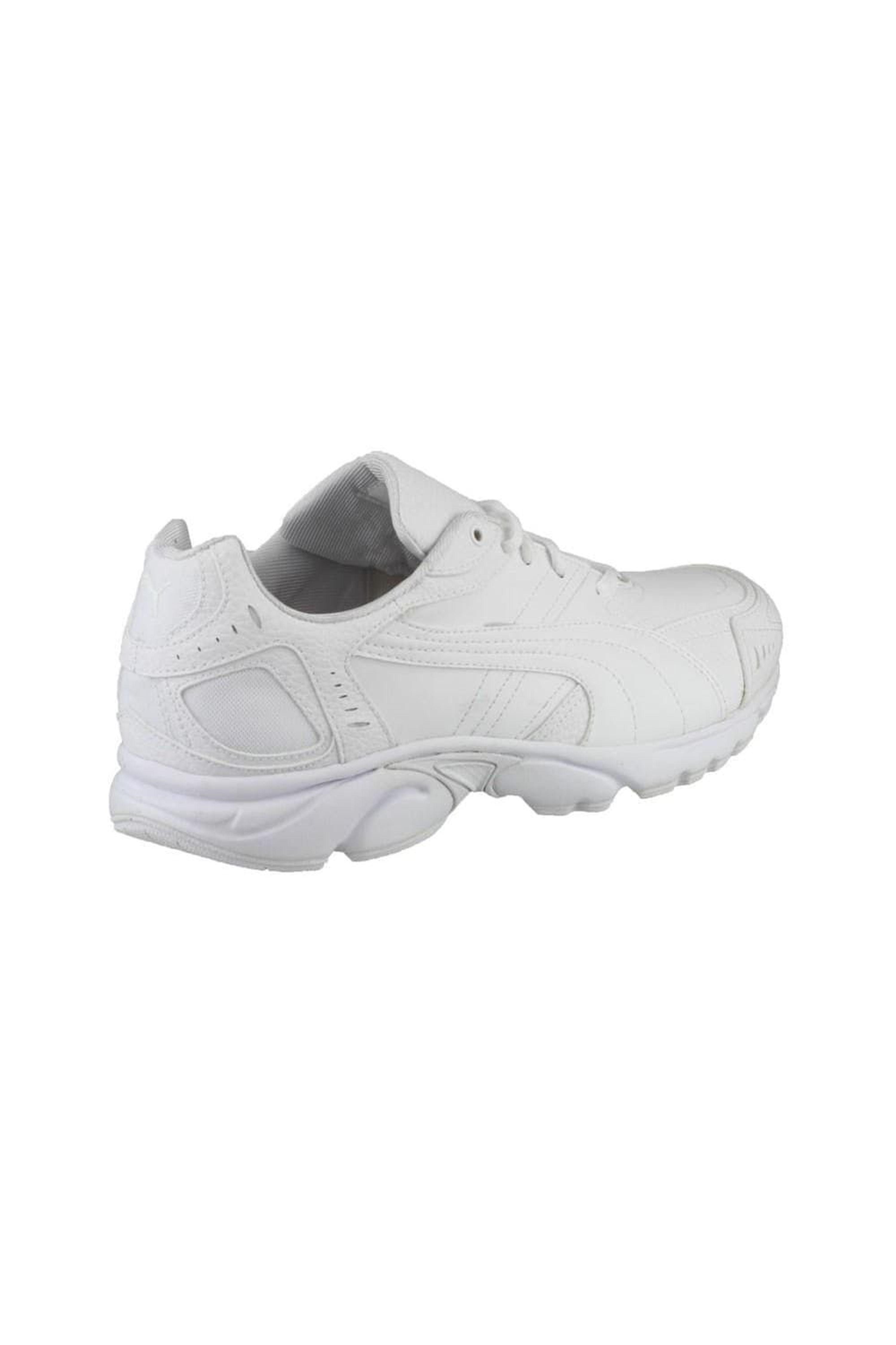 PUMA Axis/hahmer Junior Lace Non-marking Trainer / Big Boys Trainers  /sports in White for Men | Lyst