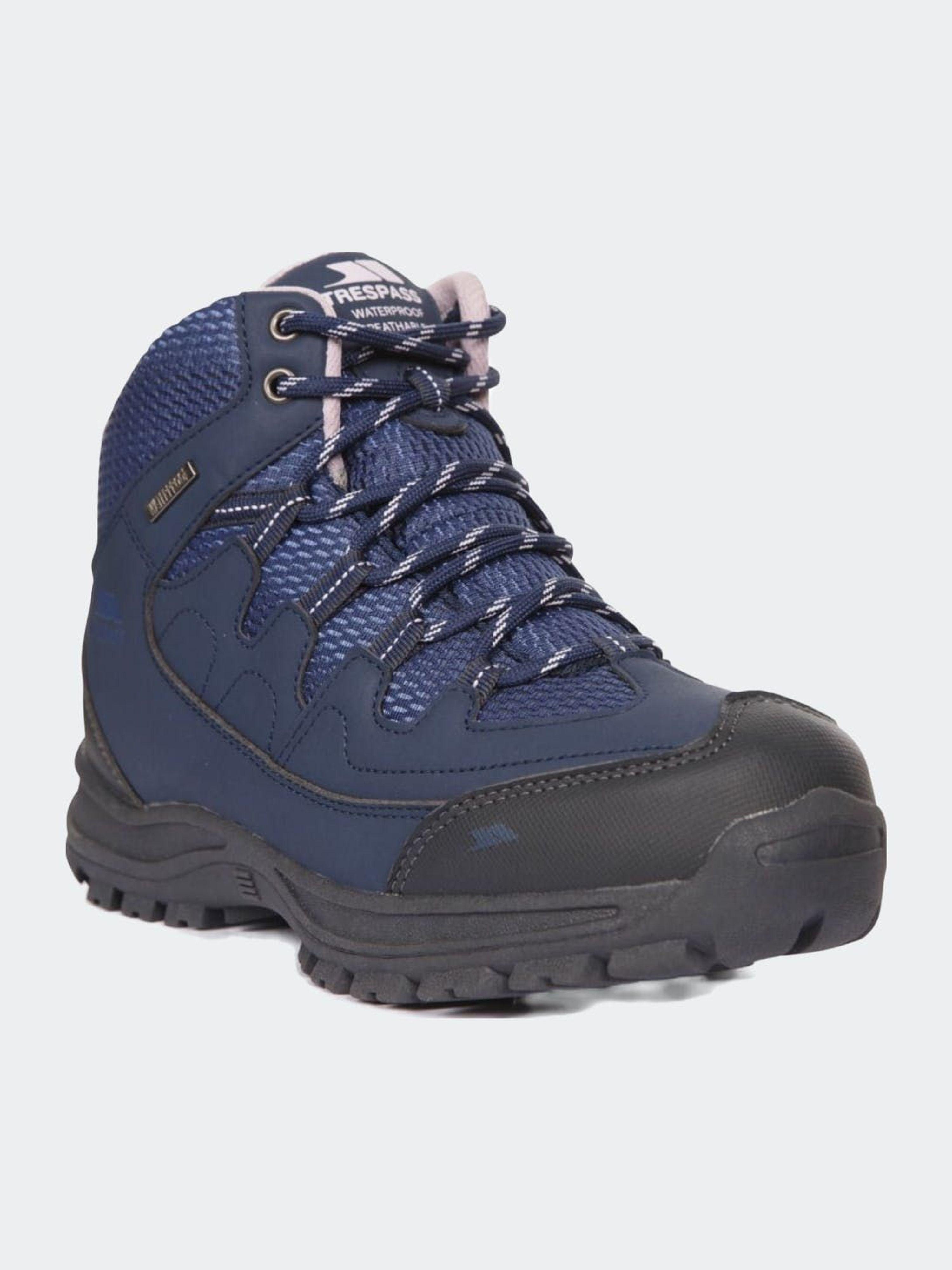 Trespass Mitzi Waterproof Walking Boots in Blue | Lyst