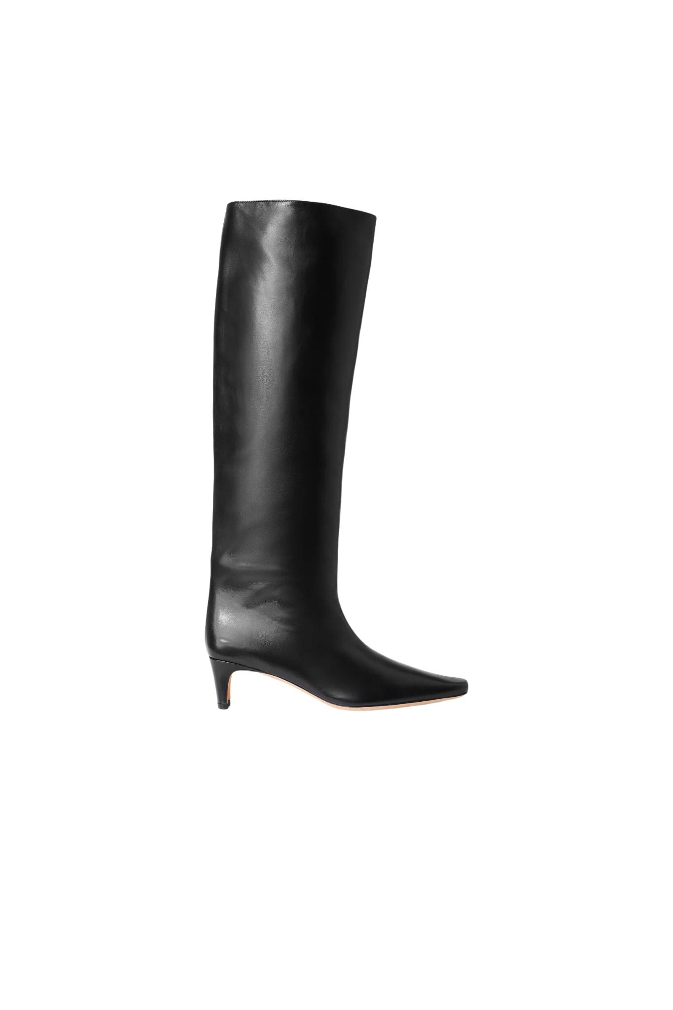 STAUD Western Wally Boot in Black Lyst