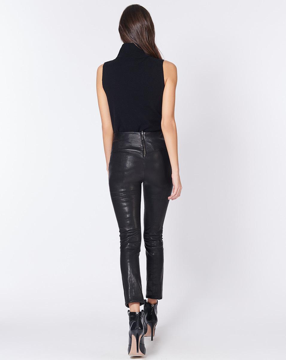 veronica beard leather pants