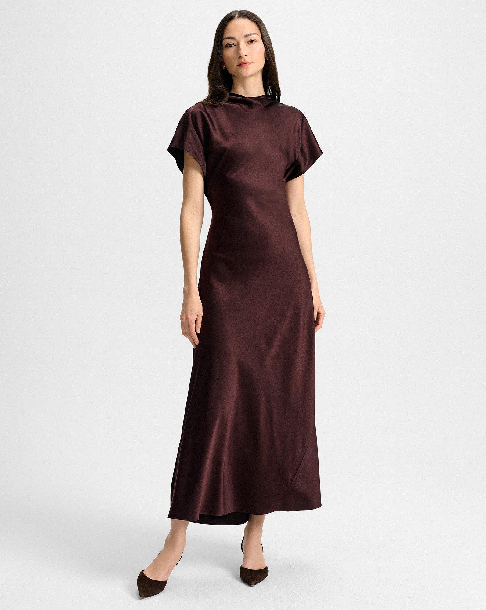 Veronica Beard Redgrave Silk Midi Dress | Lyst