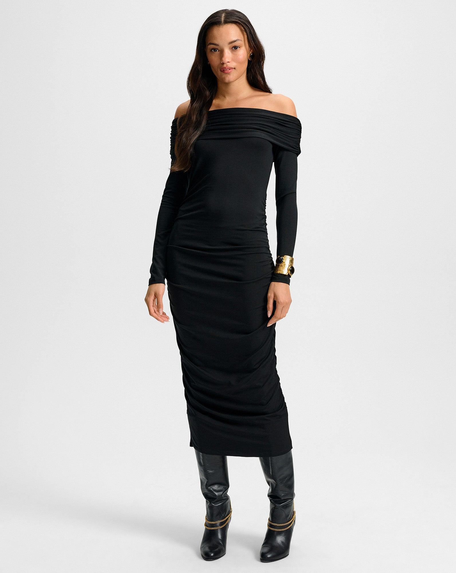 midi travel dress TravelKnit Belted Dress - / Warm Russet- Size2XS