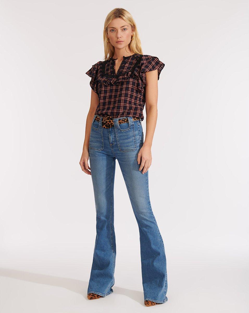Veronica Beard Denim Beverly High-rise 