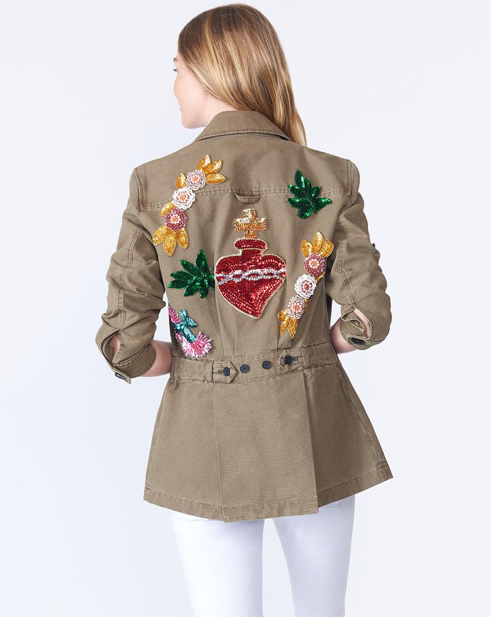 veronica beard sequin jacket