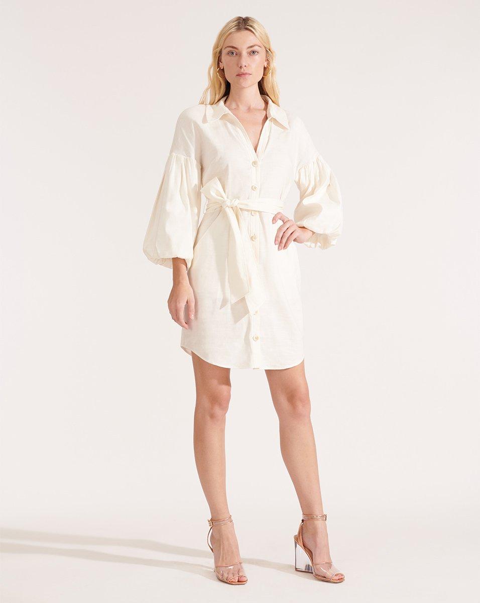 veronica beard linen dress