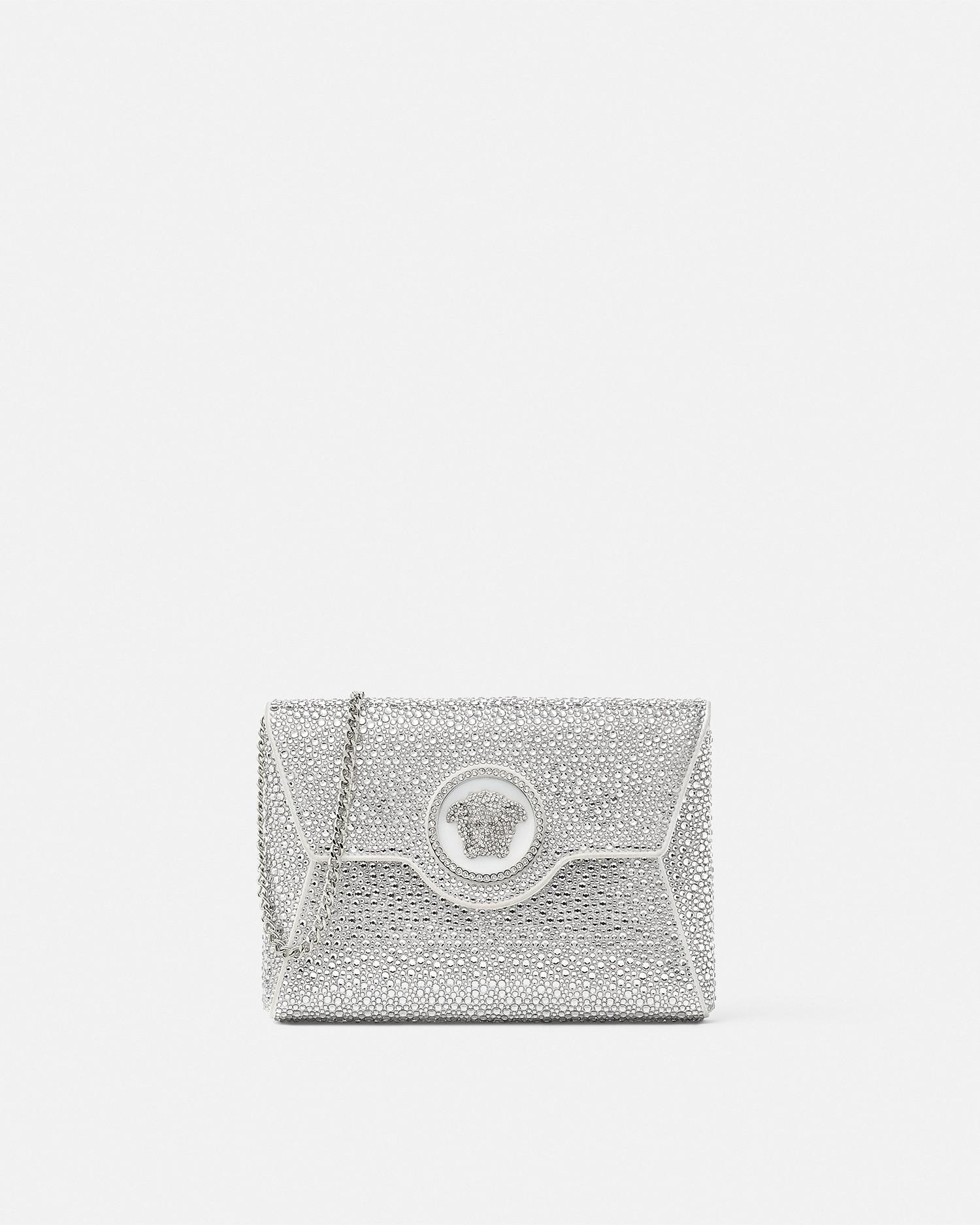 Michael kors barbara metallic envelope clutch hot sale
