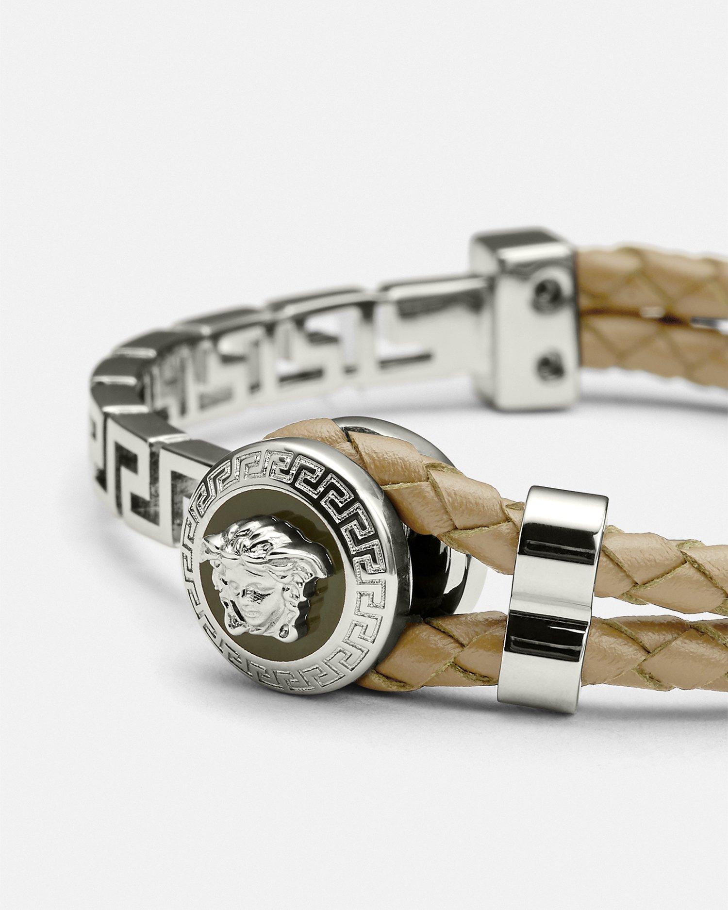 Versace bracelet for men SILVER 925 - www.vezzarosilver.com