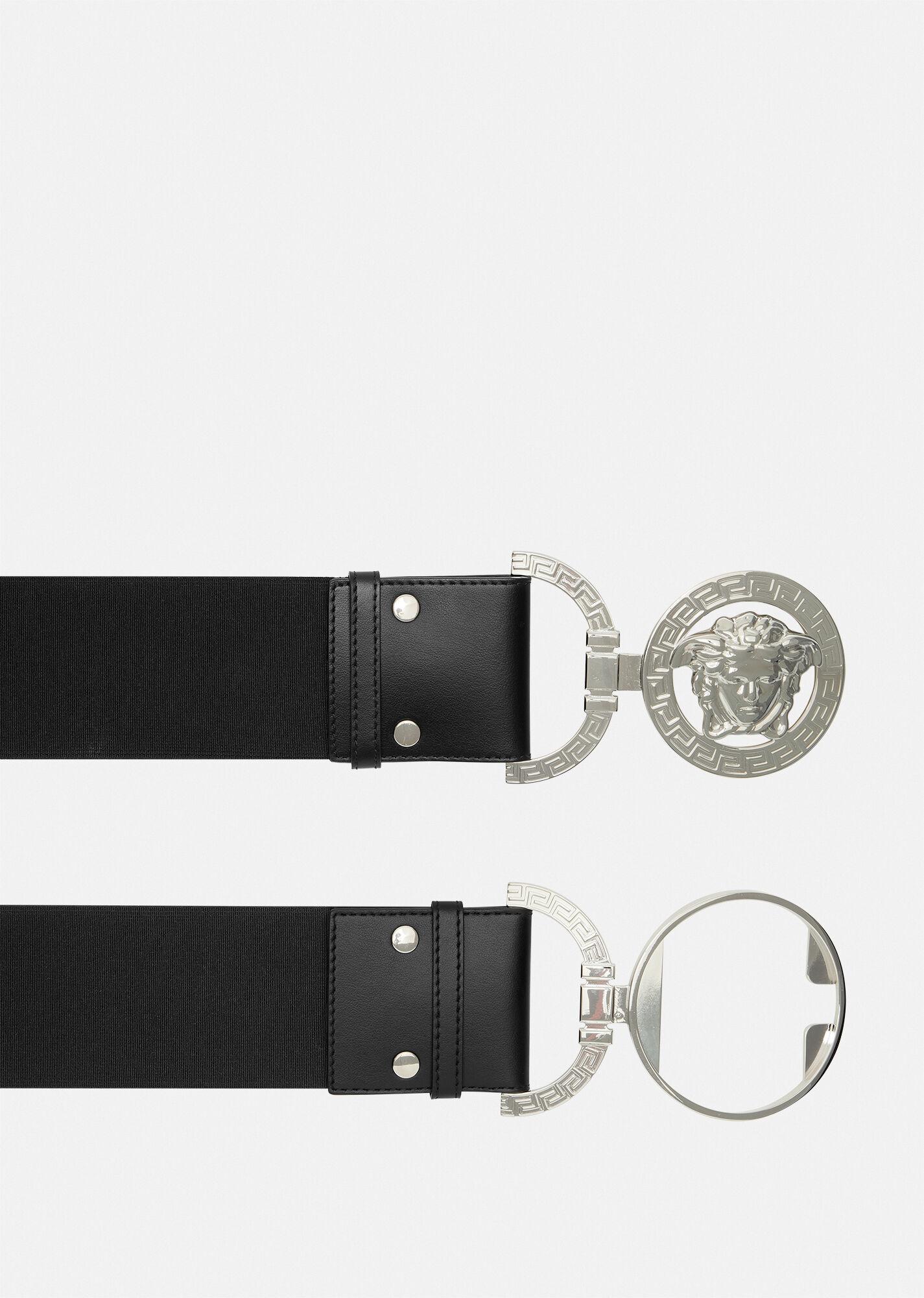 Versace half medusa belt cheap