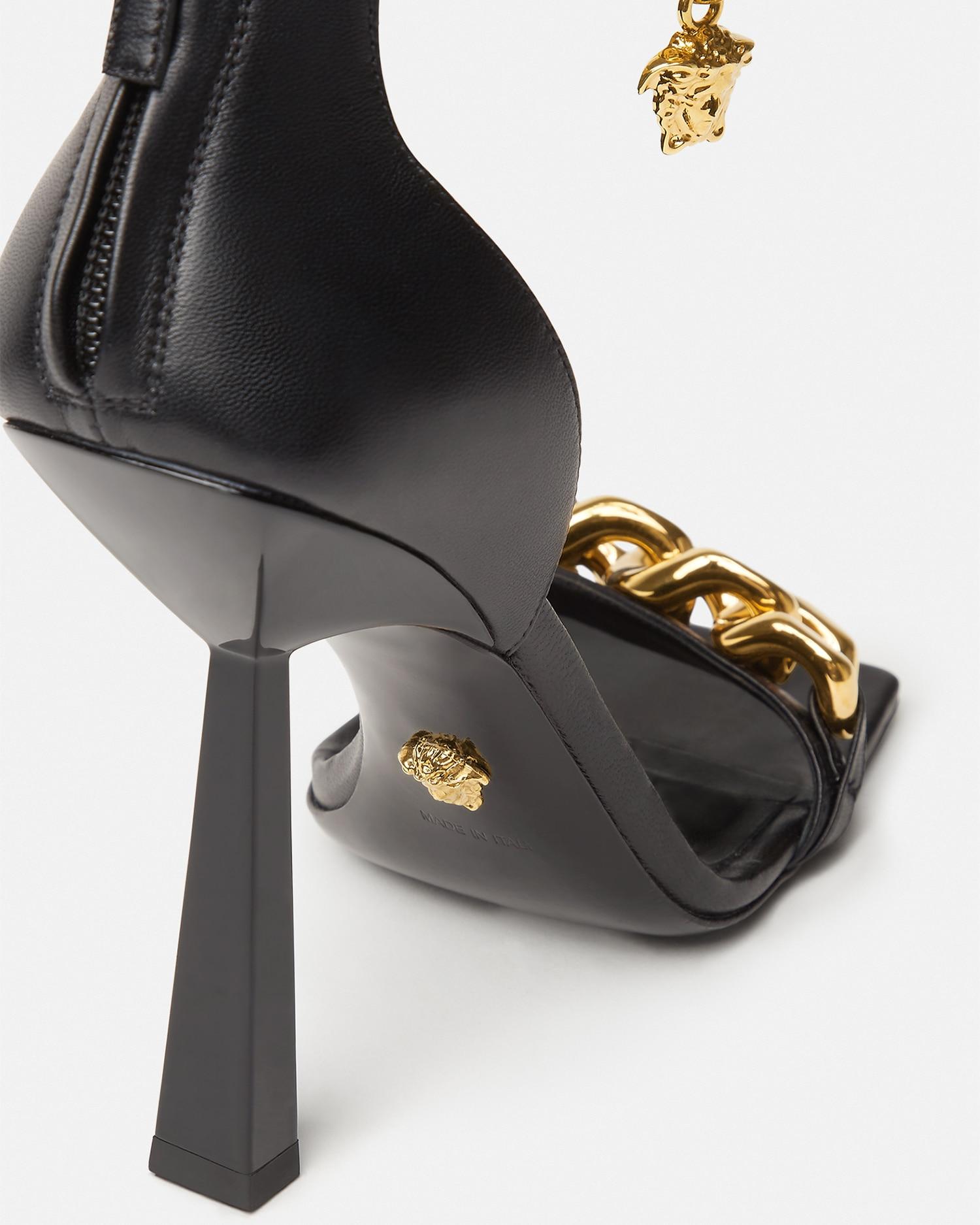 Versace high store heel sandals