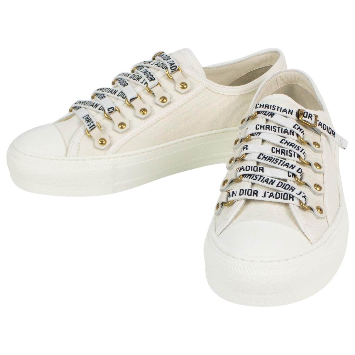 christian dior white trainers