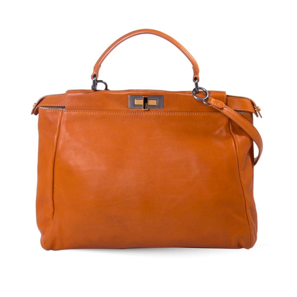 fendi peekaboo orange