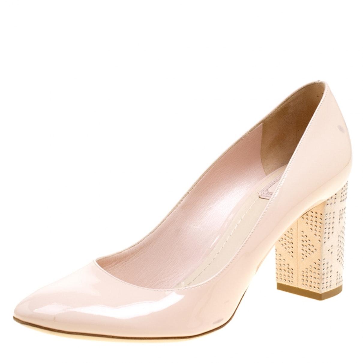dior heels pink