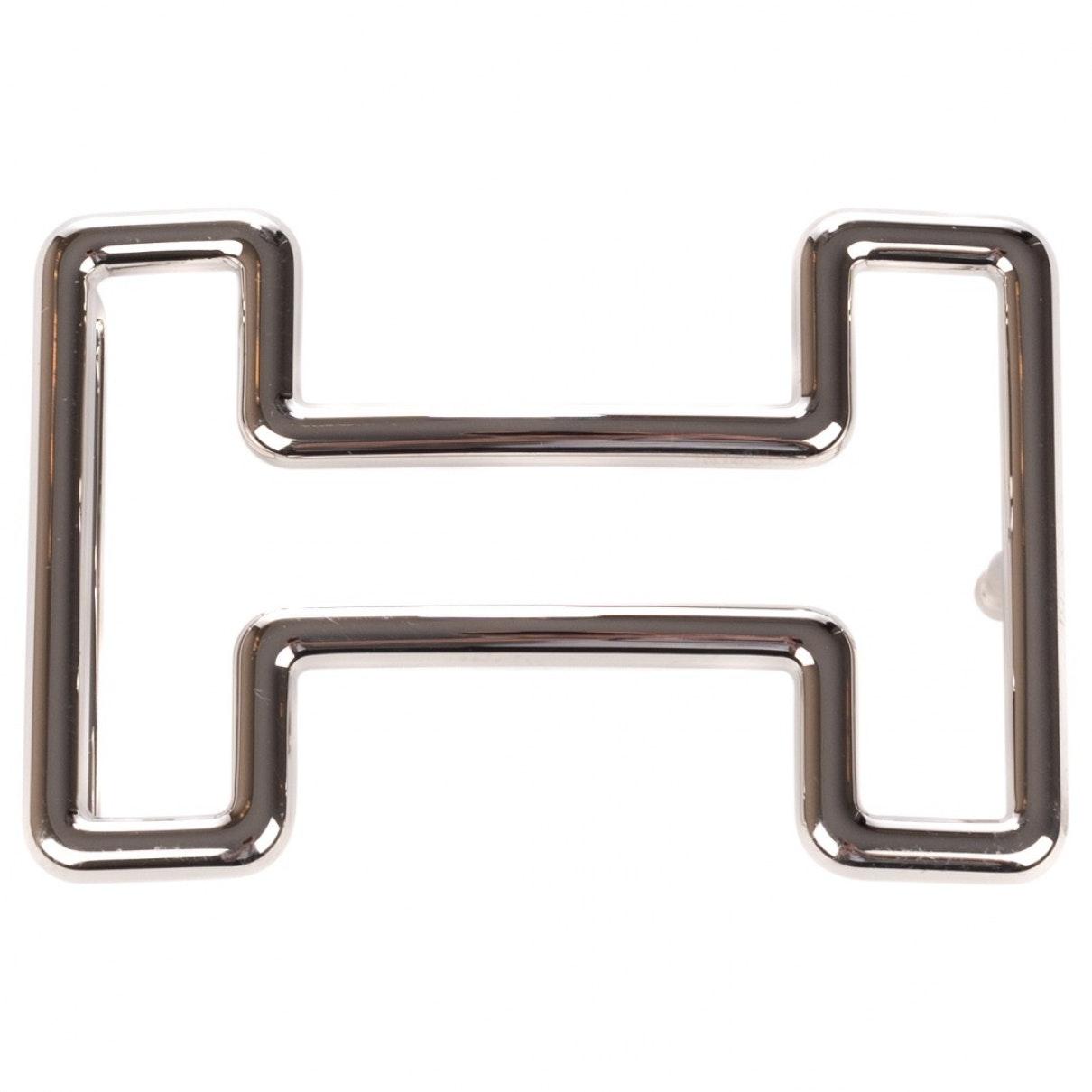 Hermès Boucle Seule / Belt Buckle Silver Metal Belt in Metallic for Men - Lyst