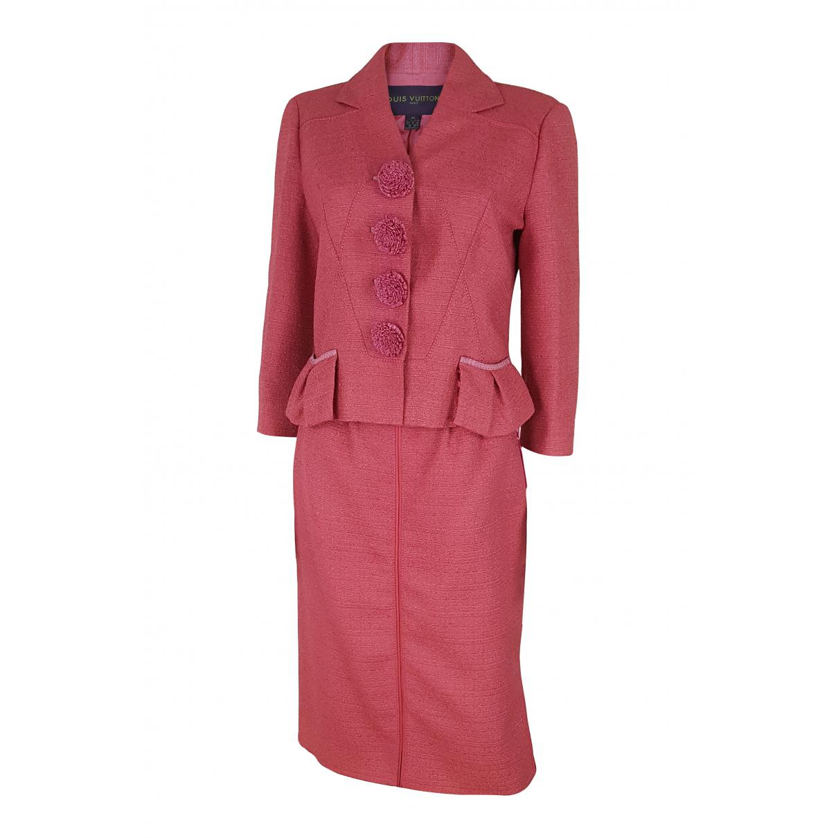 Louis Vuitton Silk Suit Jacket in Pink - Lyst